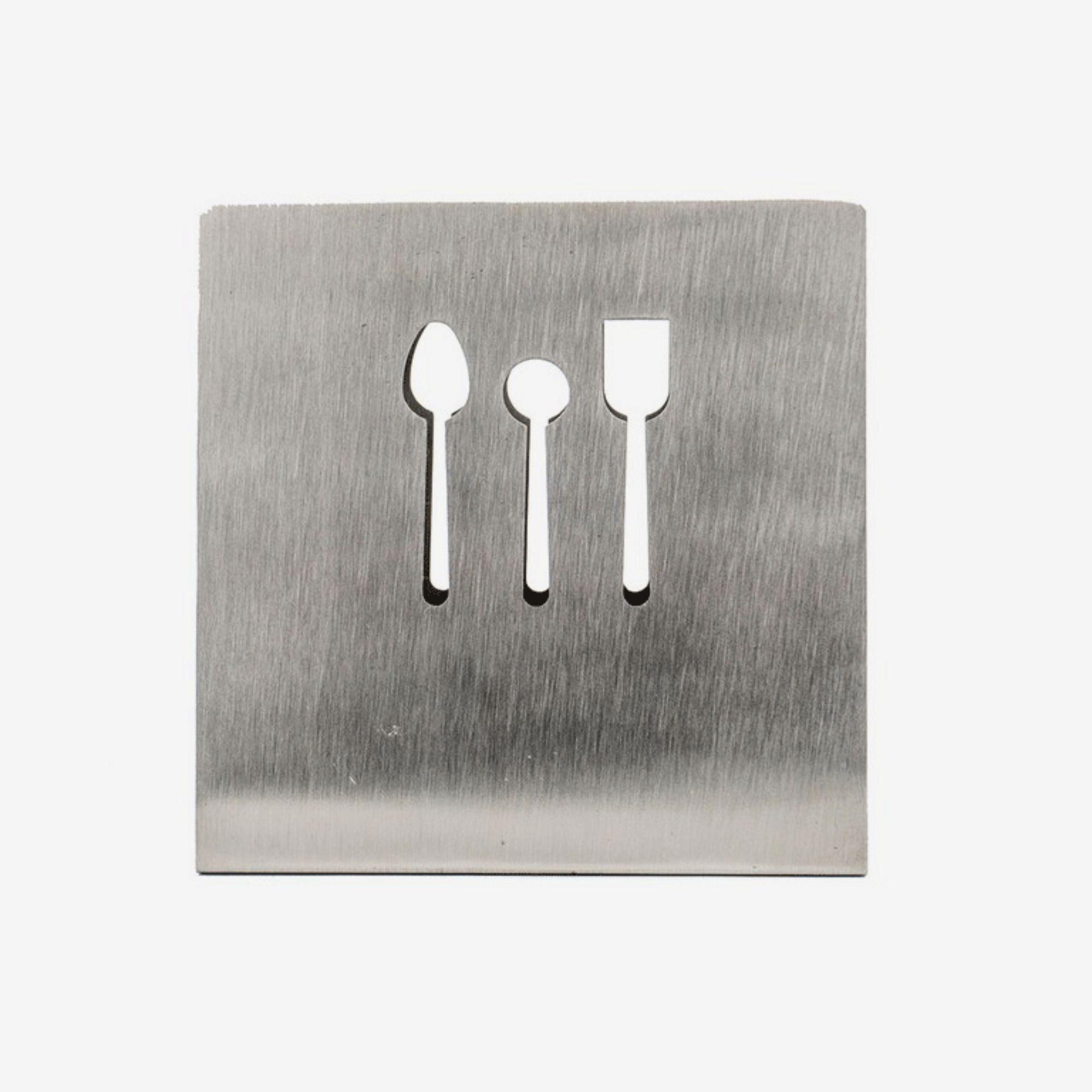 Servilletero Inox.-0
