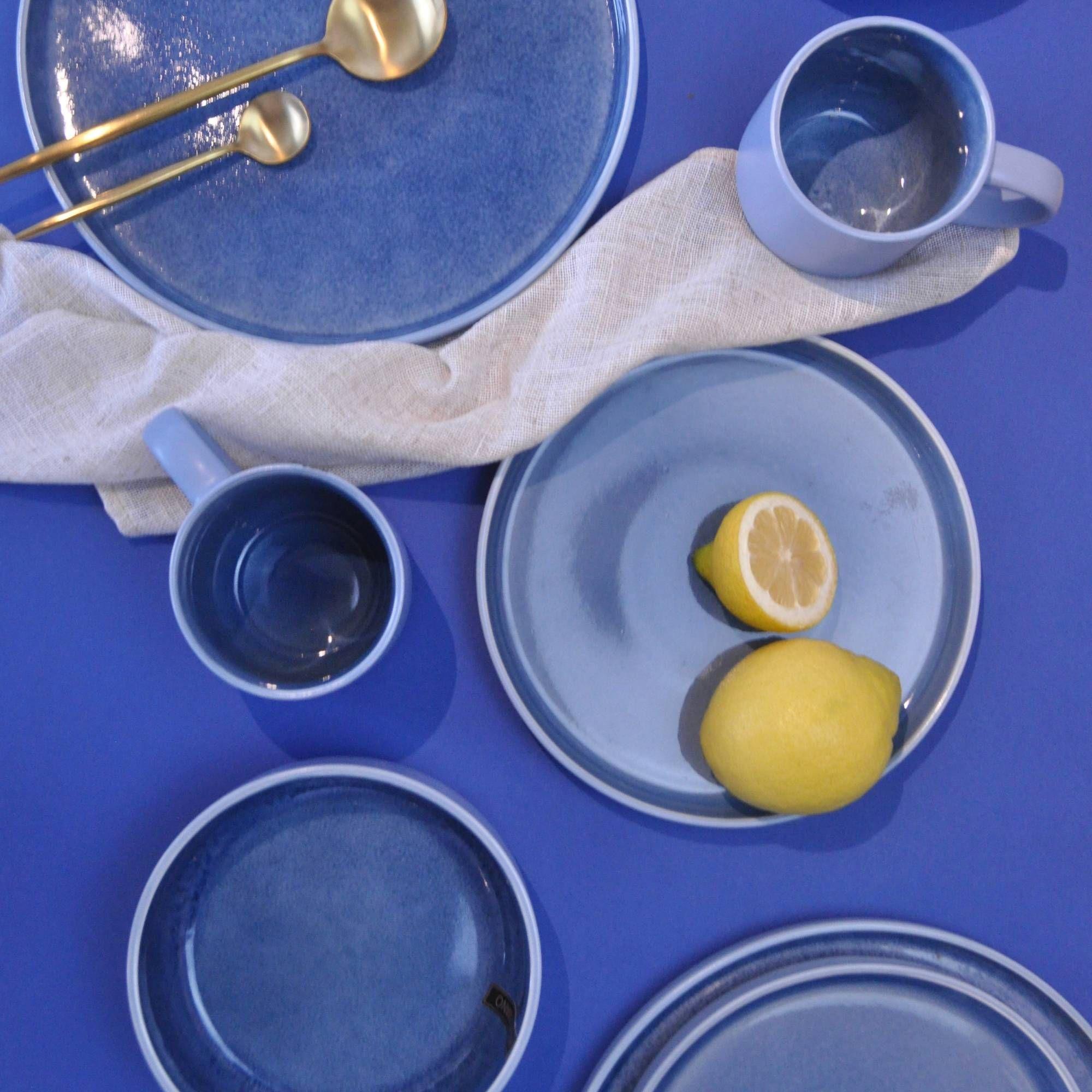 Set Vajilla 16 piezas Loza Santorini Cerámica-2