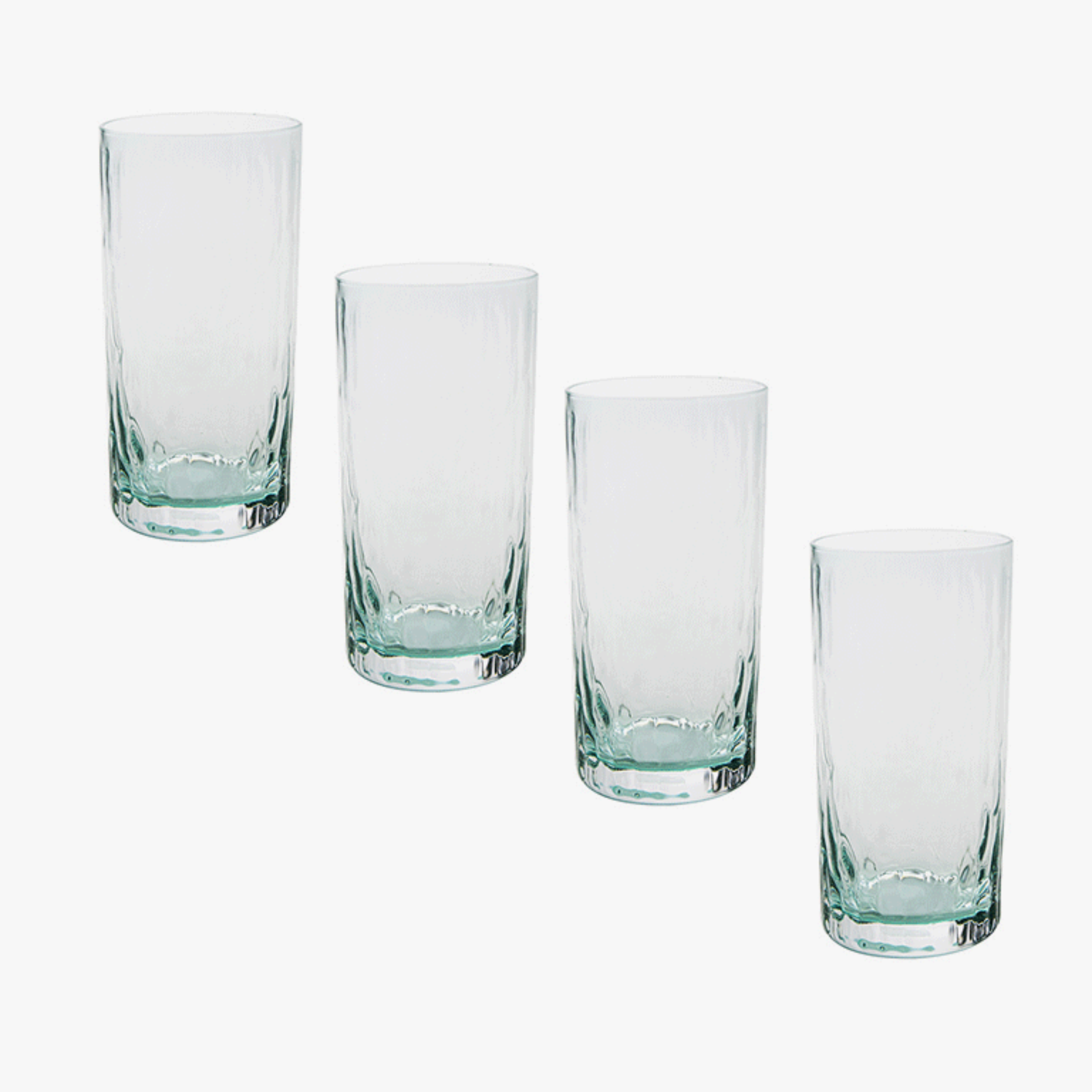 Set 4 Vasos Largos para Mojito - Mawun Verde-2