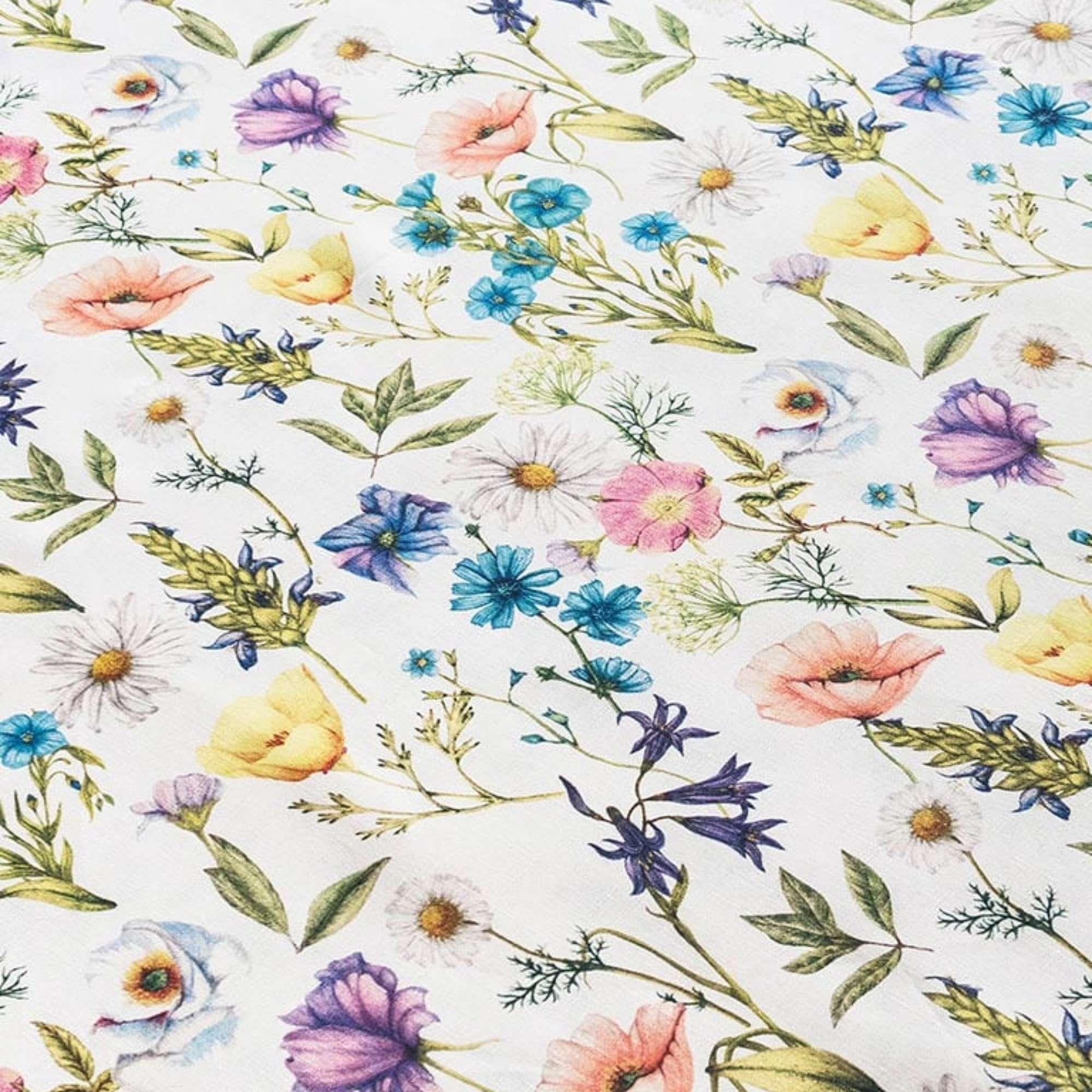 Set 2 Manteles Antimanchas Pradera y Primavera 130x180 cm-2