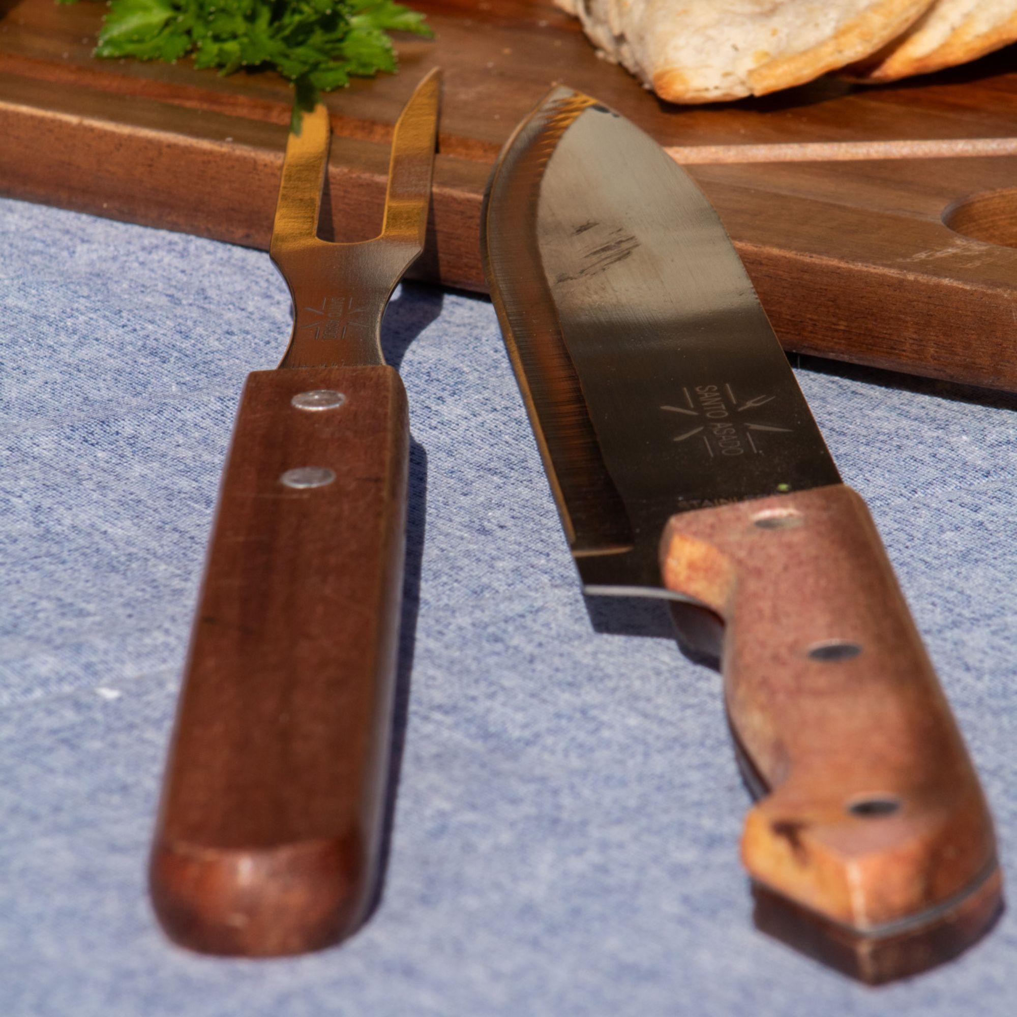 Set 2 Pzs Cuchillo Y Tenedor Asado Lyn-4