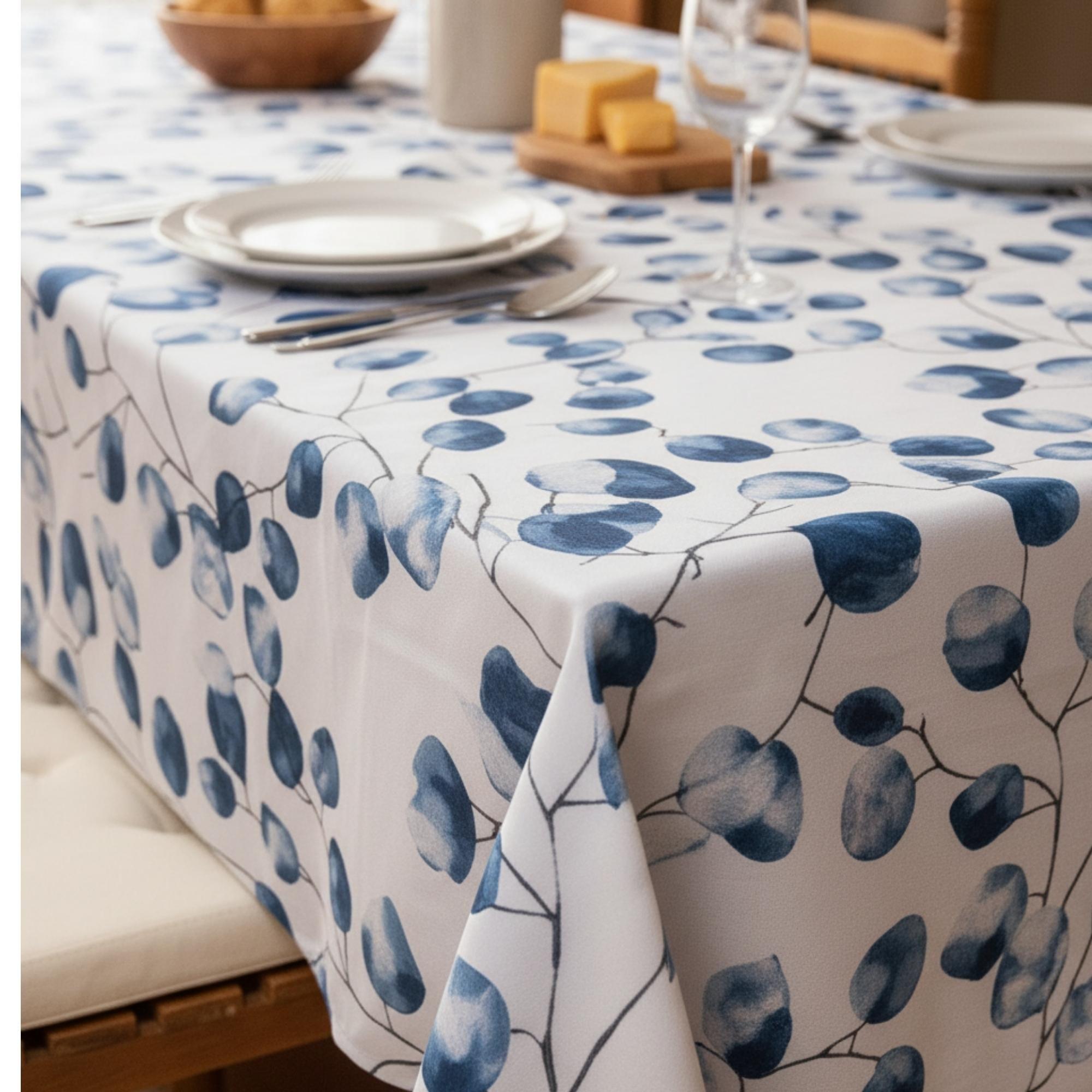 Mantel Antimanchas Eucalipto 130X180 Cm-2