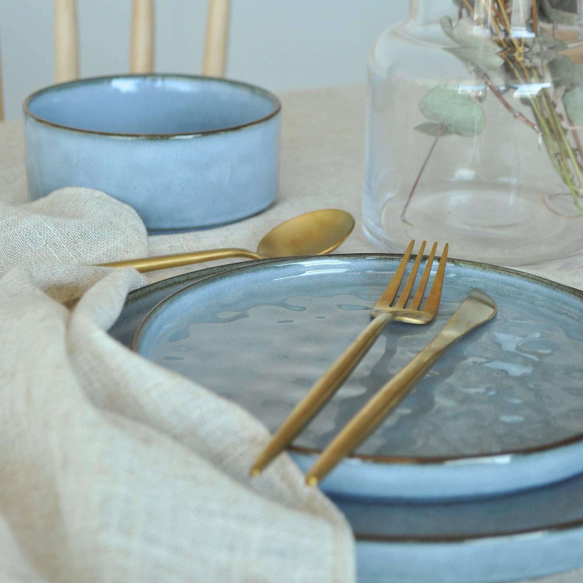 Set Vajilla 18 piezas Loza Mónaco Cerámica-3