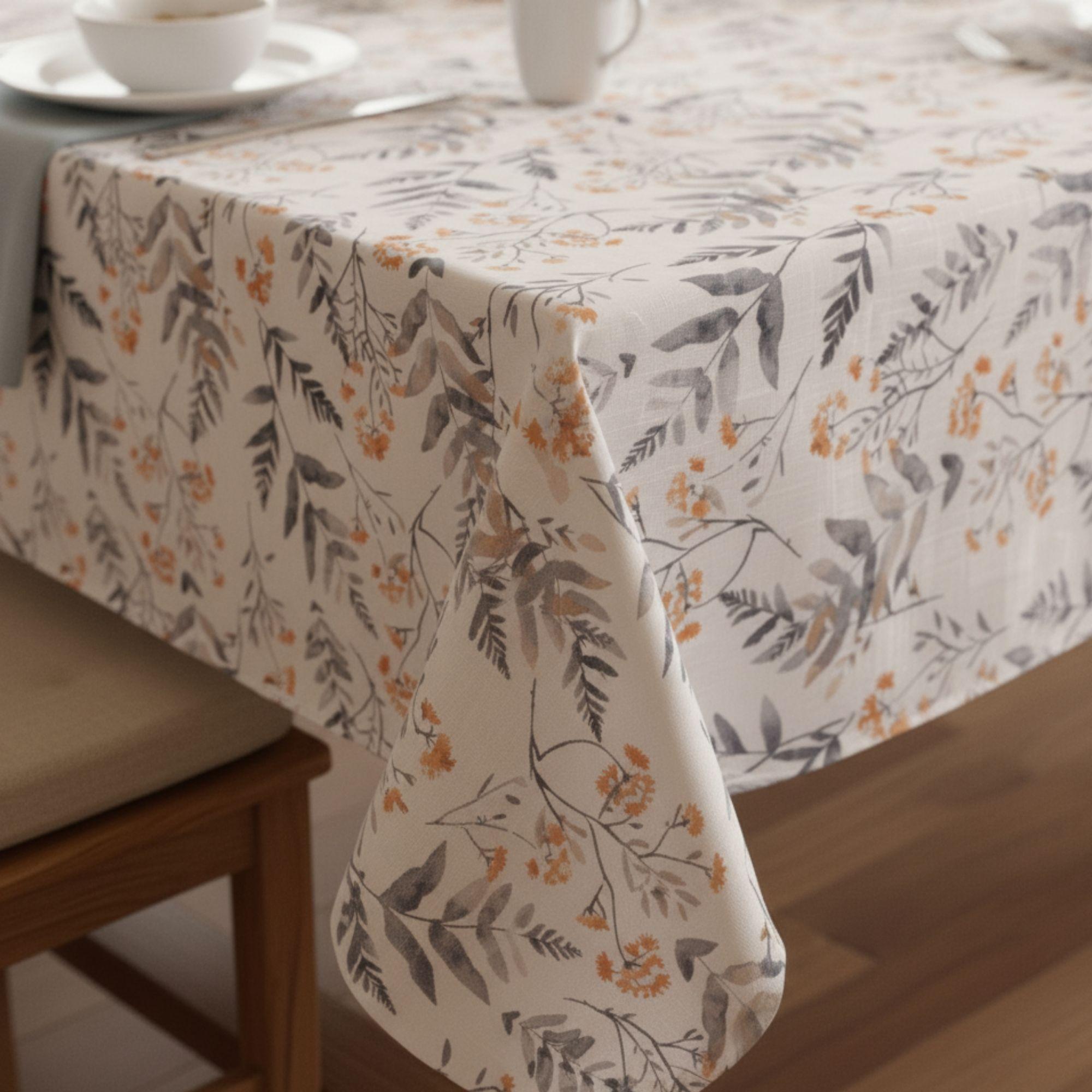 Mantel Antimanchas Floral 130X180 cm-3