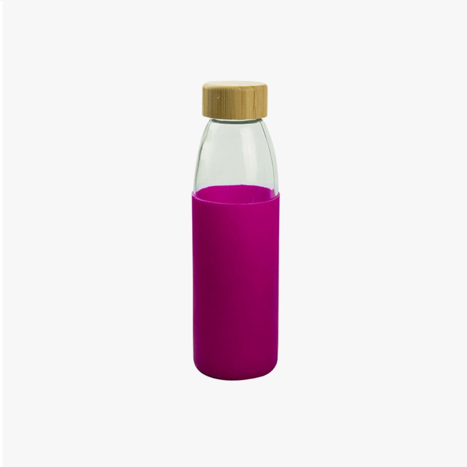Botella Vidrio 500 Ml Con Protector-2