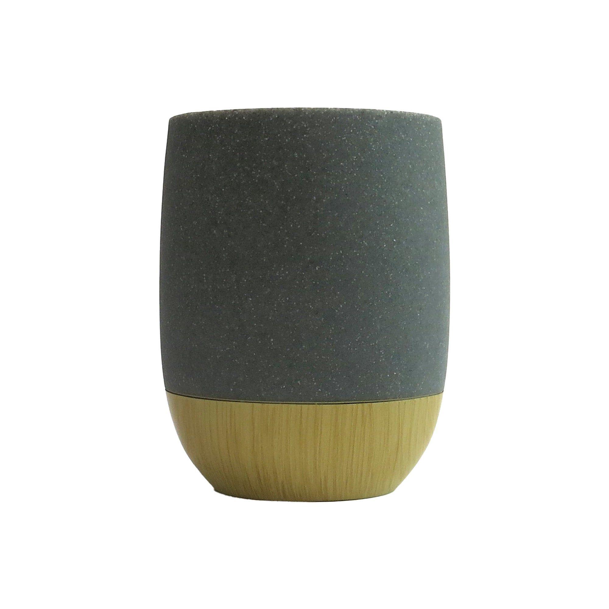 Set 2 accesorios de baño Dispensador de jabón y Vaso Craft-3