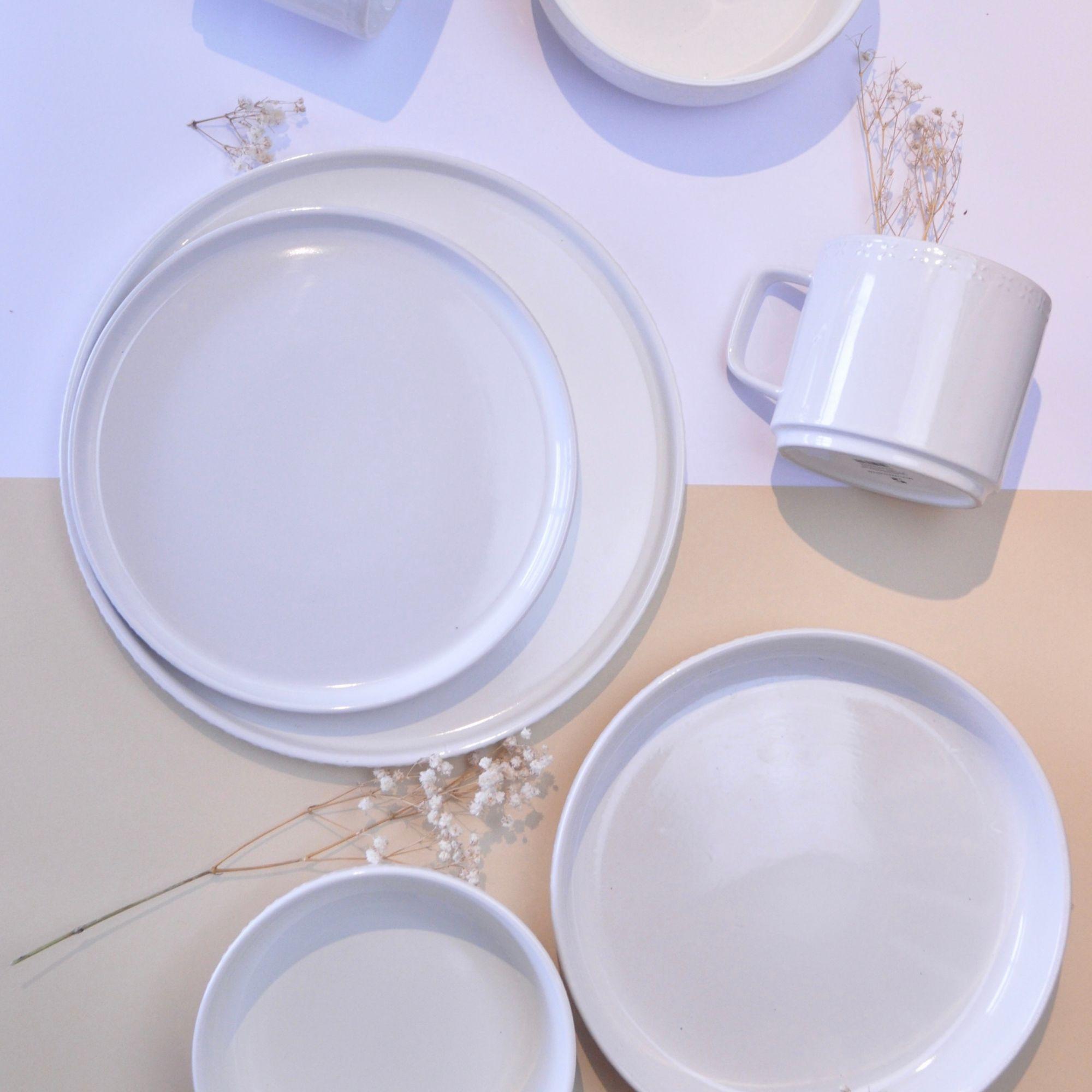 Set Vajilla 16 piezas Loza Manhattan Cerámica-3