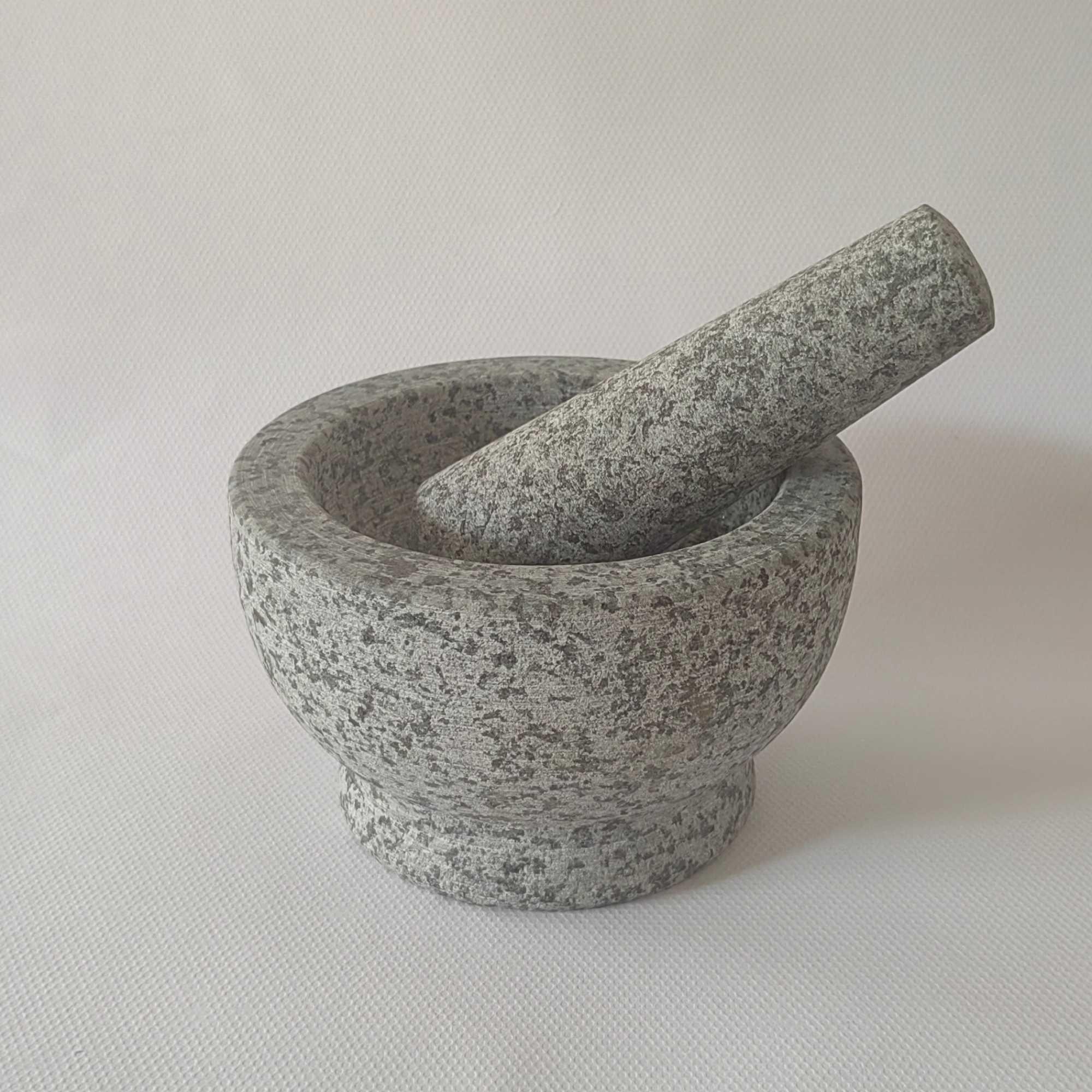 Mortero y Pistilo Granito 300 ml - 13x8 cm-4