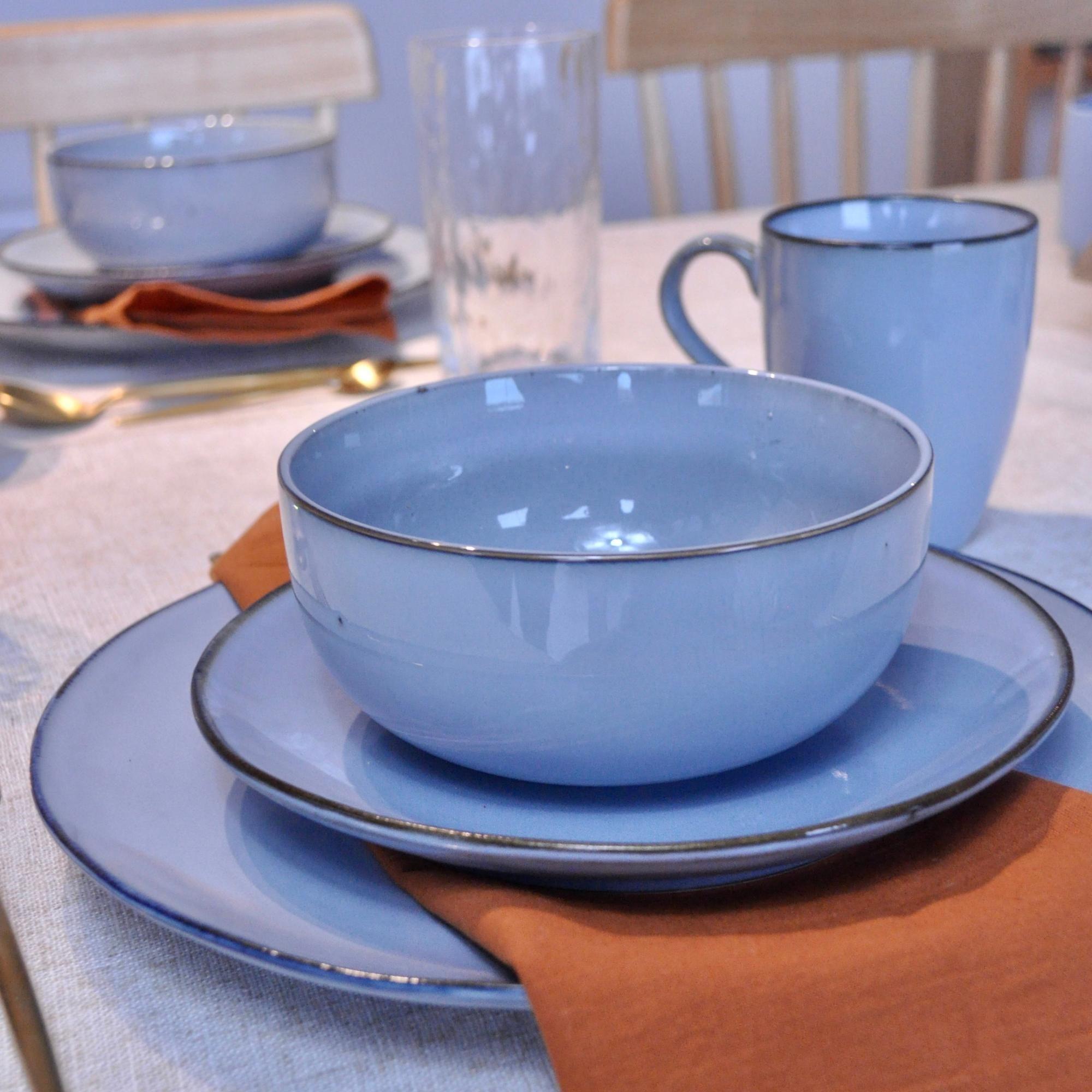 Set Vajilla 16 piezas Loza Estocolmo Cerámica-2