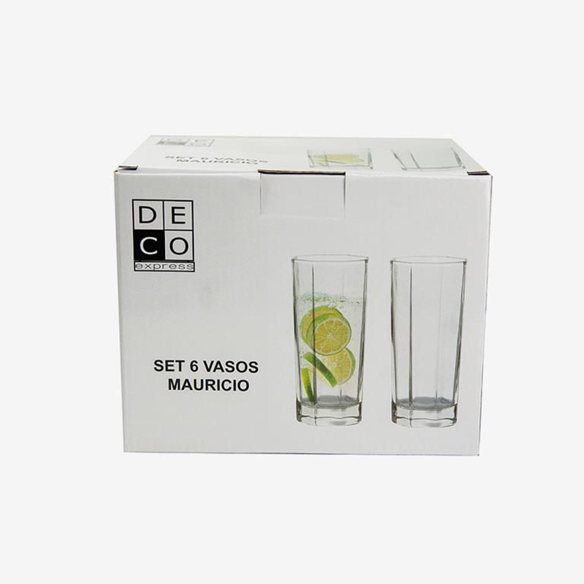 Set 6 Vasos Mauricio 245 Ml-4