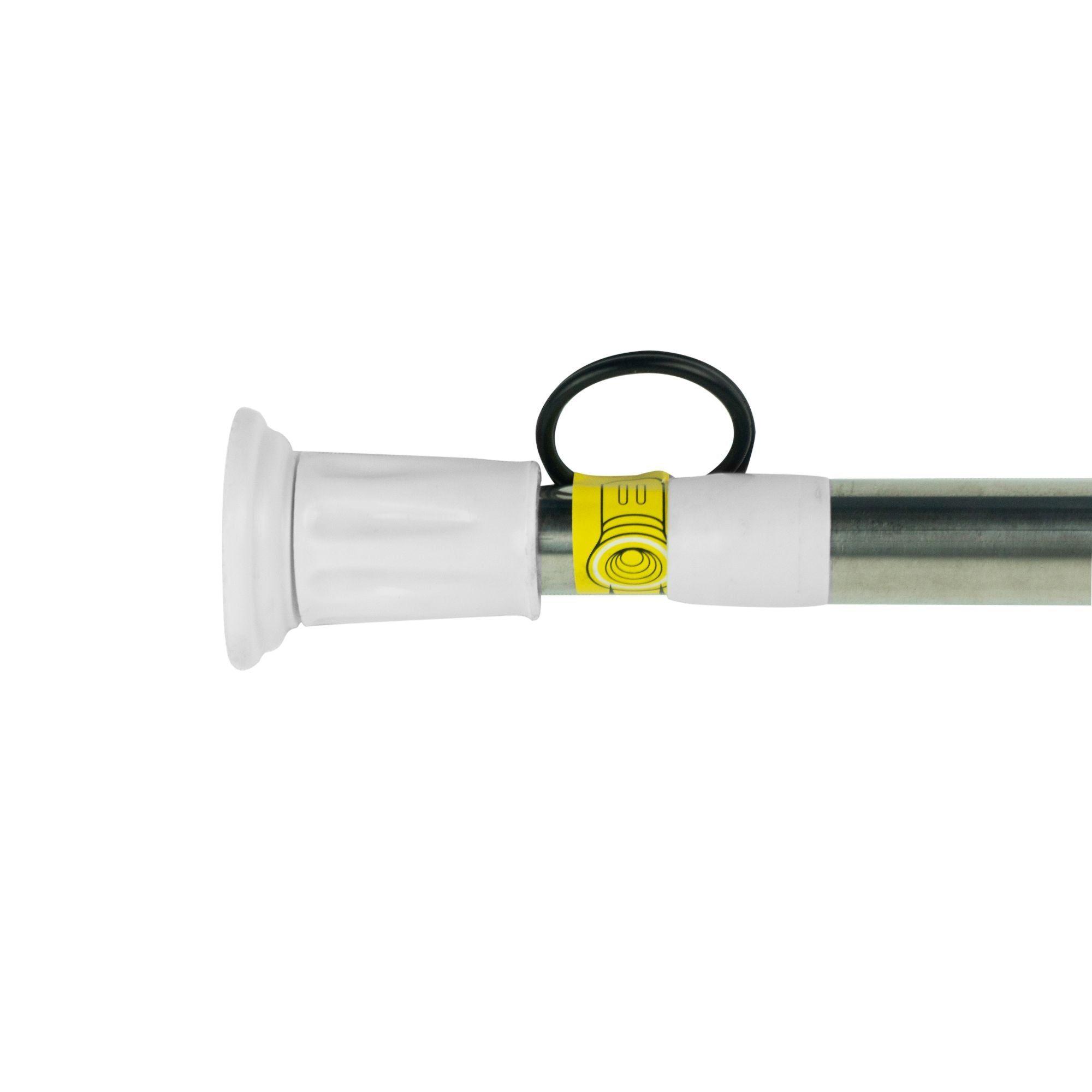 Barra Extensible 110-200cms Cortina de ducha Acero inoxidable-2