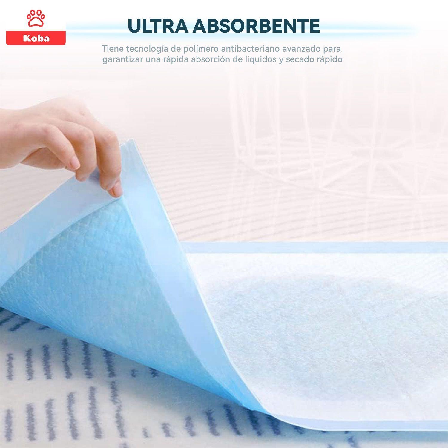 100 Panales Sabanillas Entrenamiento Perro Talla S 33x45cm Blanco-5