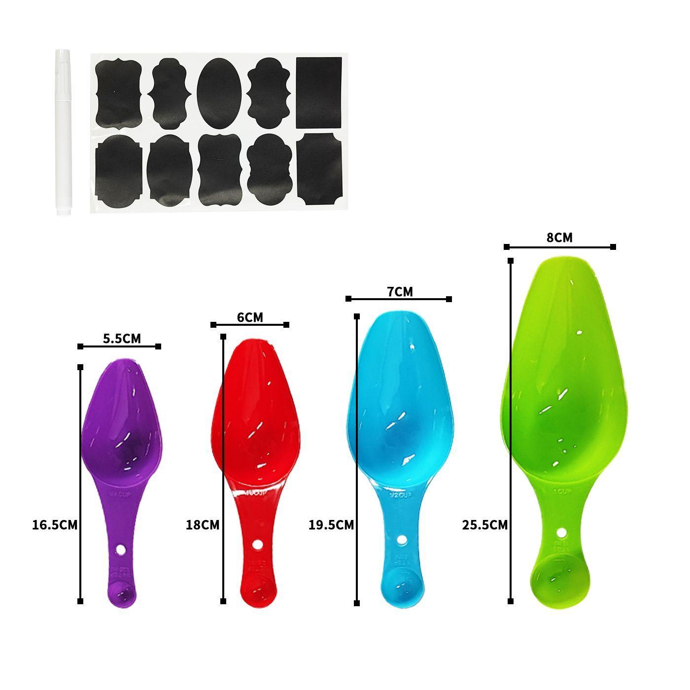 Set 7 Contenedores Super Hermeticos Envases Acrilicos Cocina Blanco-7