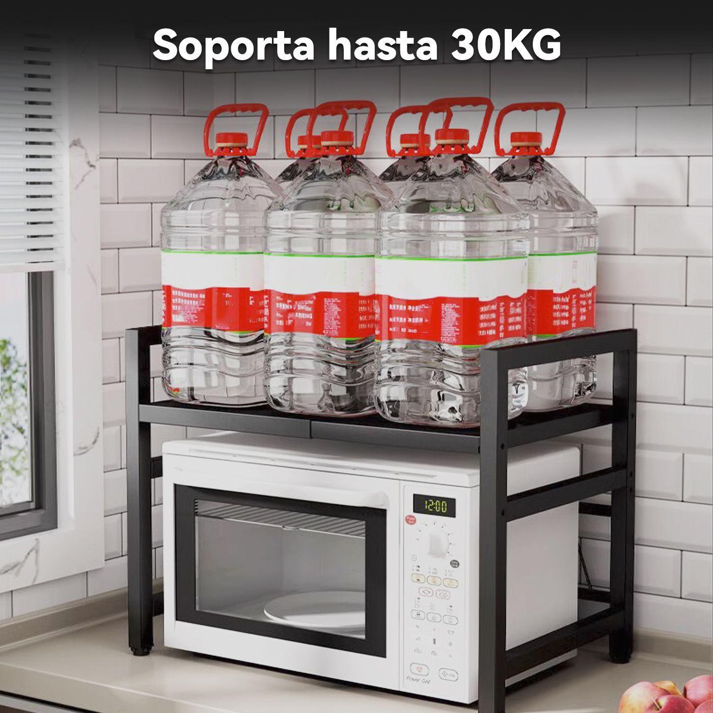 Estante Repisa Extensible Horno Microondas Rack Organizador Cocina-3