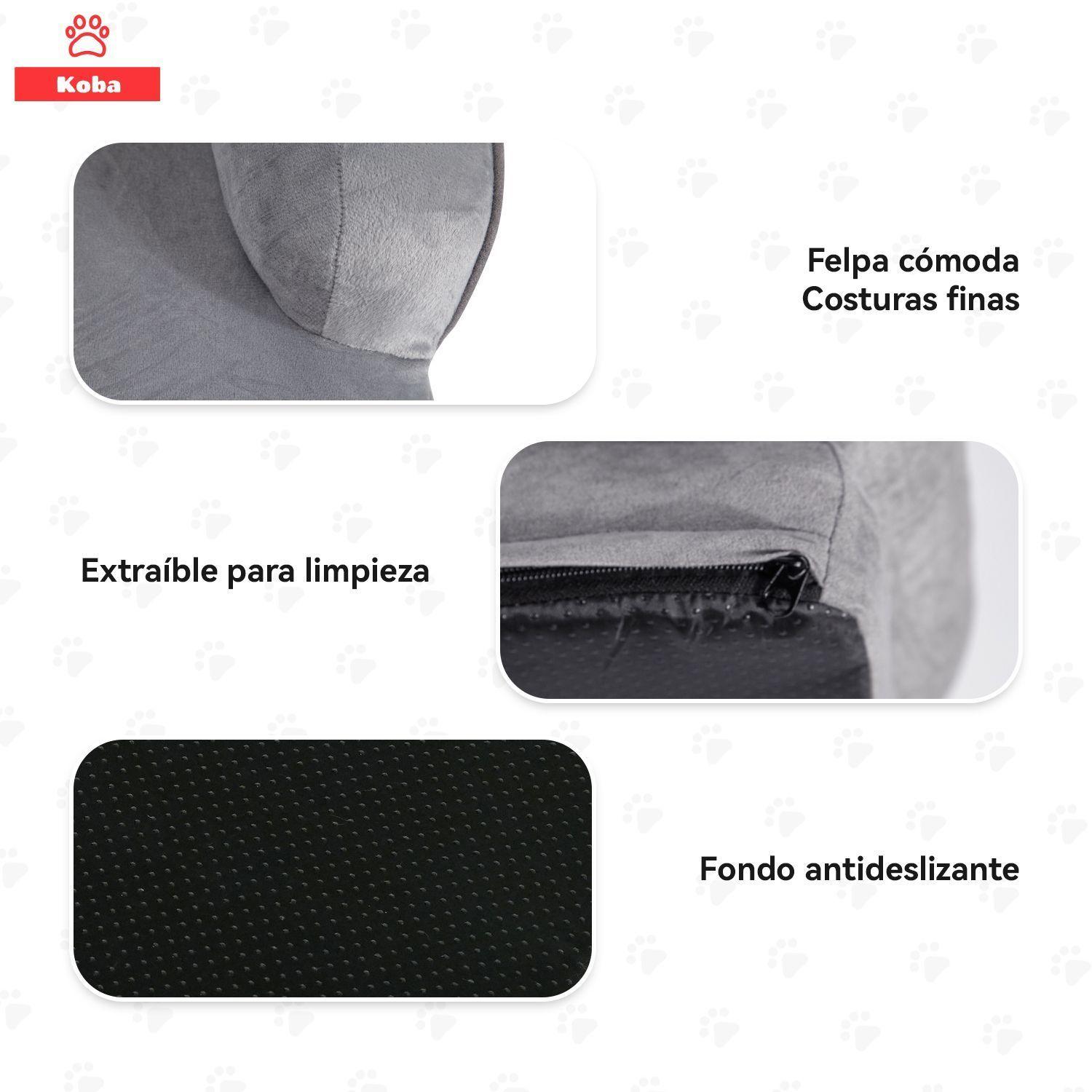 Cama Antiestres Perro Colchon Ortopedica Grande-3