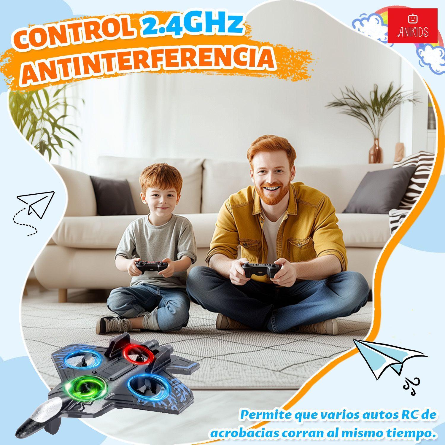 Avi n Truco De Juguete Rc Ninos Ninas Control Remoto Con Luz-7
