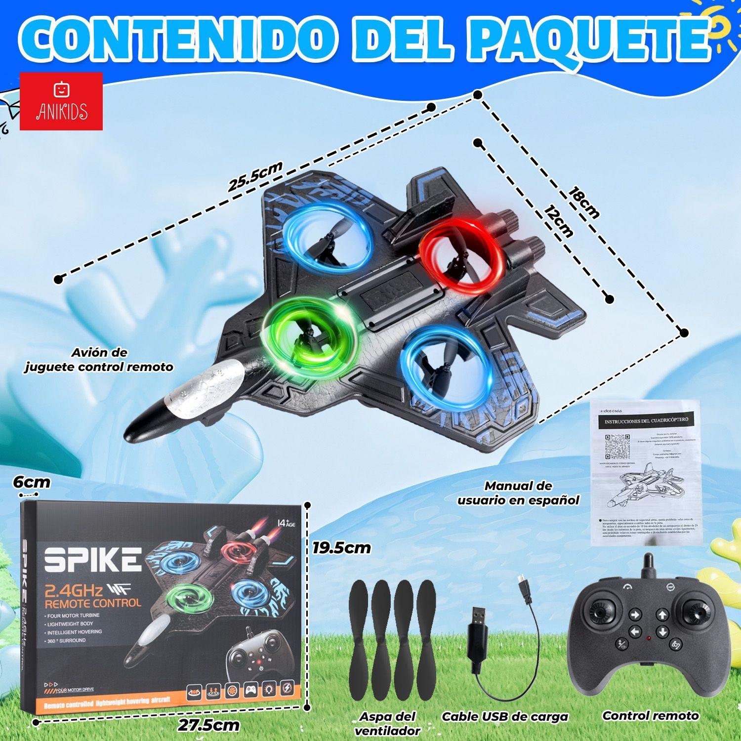 Avi n Truco De Juguete Rc Ninos Ninas Control Remoto Con Luz-9