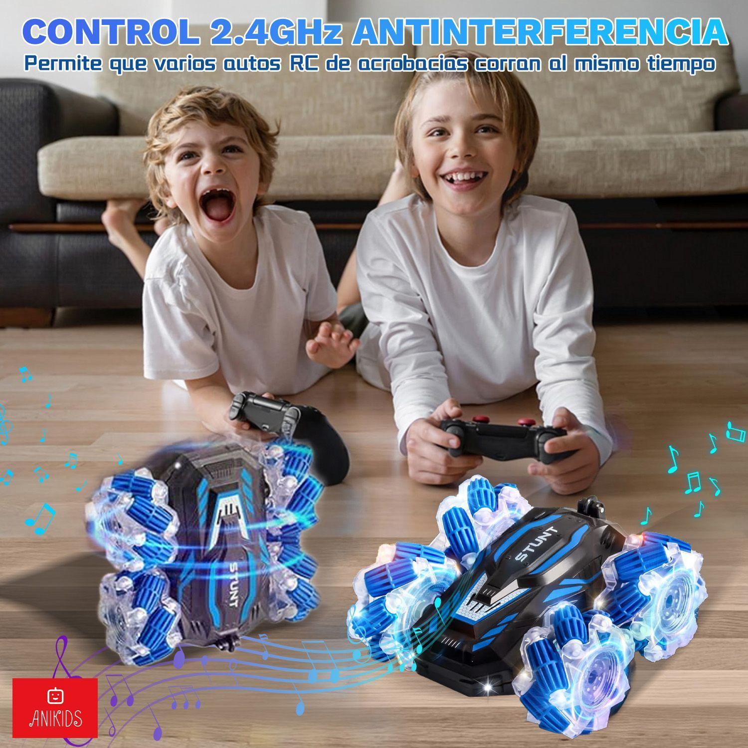 Auto Rc De Truco Control Remoto Drift Dual Luz M sica Ninos-7