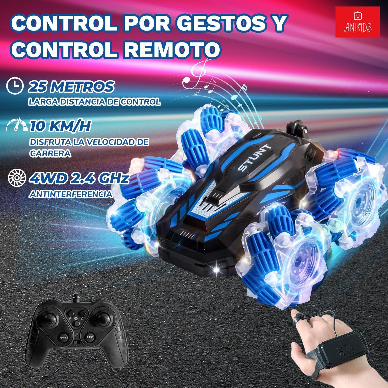 Auto Rc De Truco Control Remoto Drift Dual Luz M sica Ninos-8
