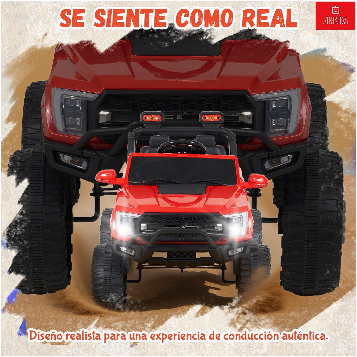 Auto Electrico Ninos Ni as 12v7ah Control Remoto Todoterreno-7