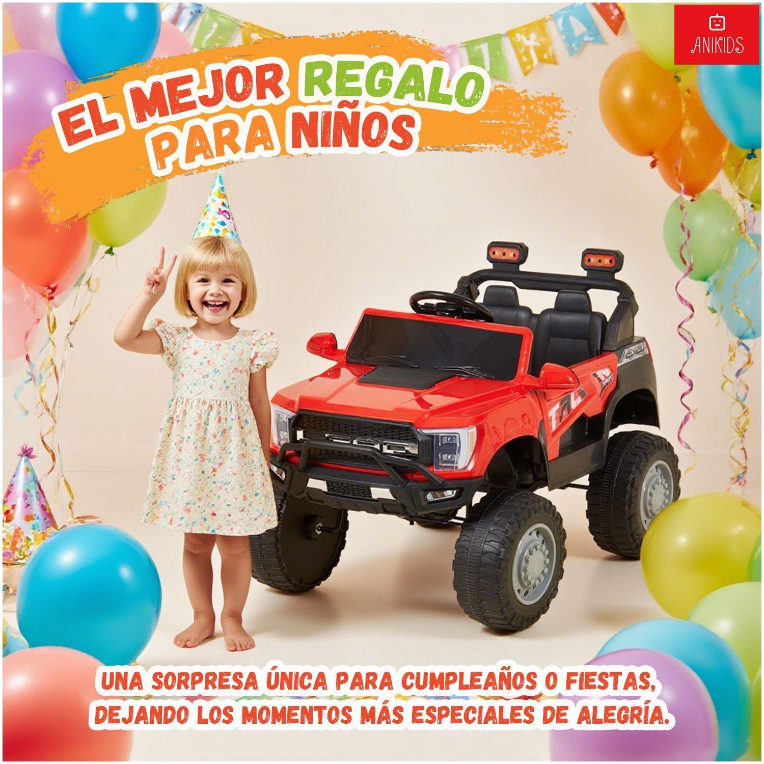 Auto Electrico Ninos Ni as 12v7ah Control Remoto Todoterreno-8
