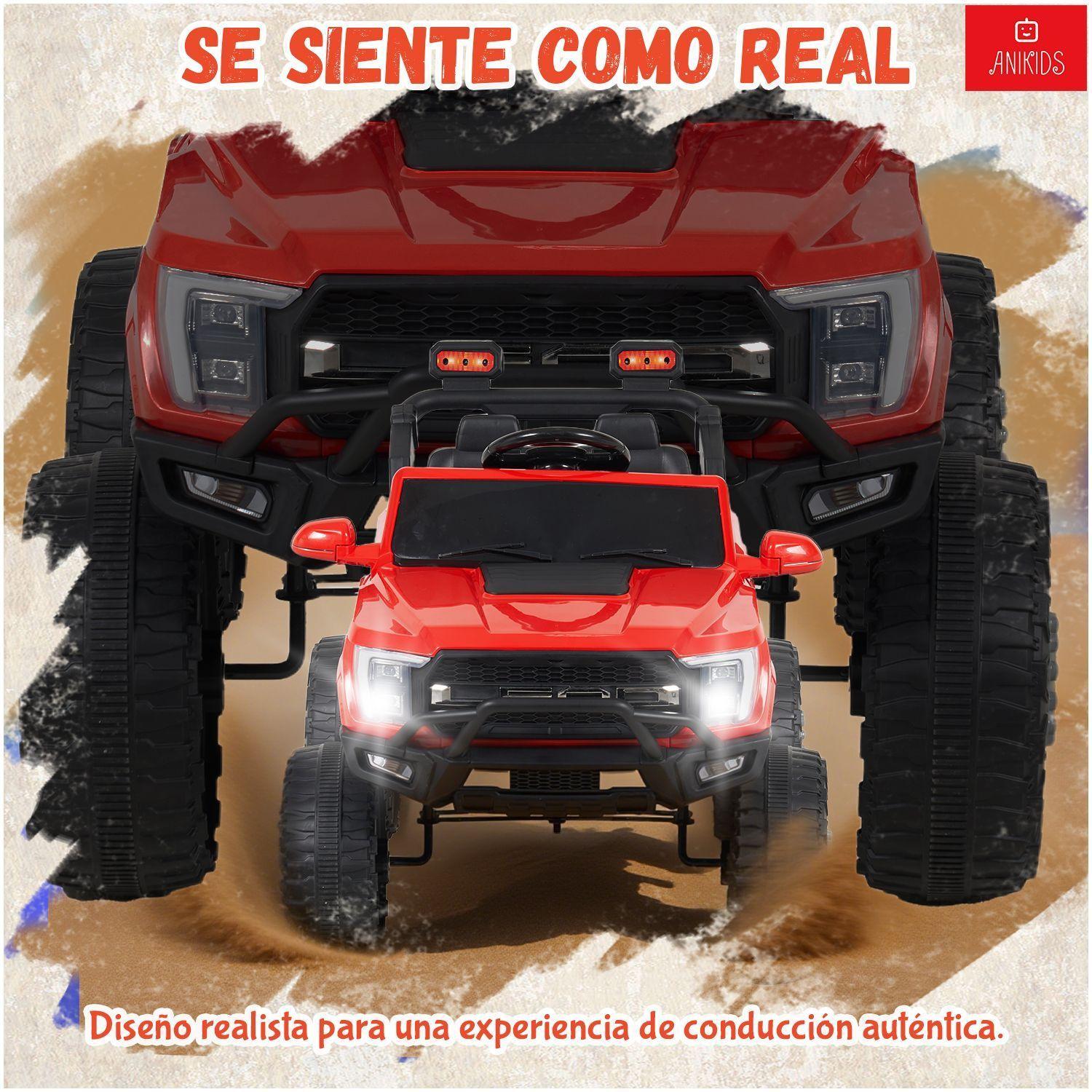 Auto Electrico Ninos Ni as 12v7ah Control Remoto Todoterreno-7