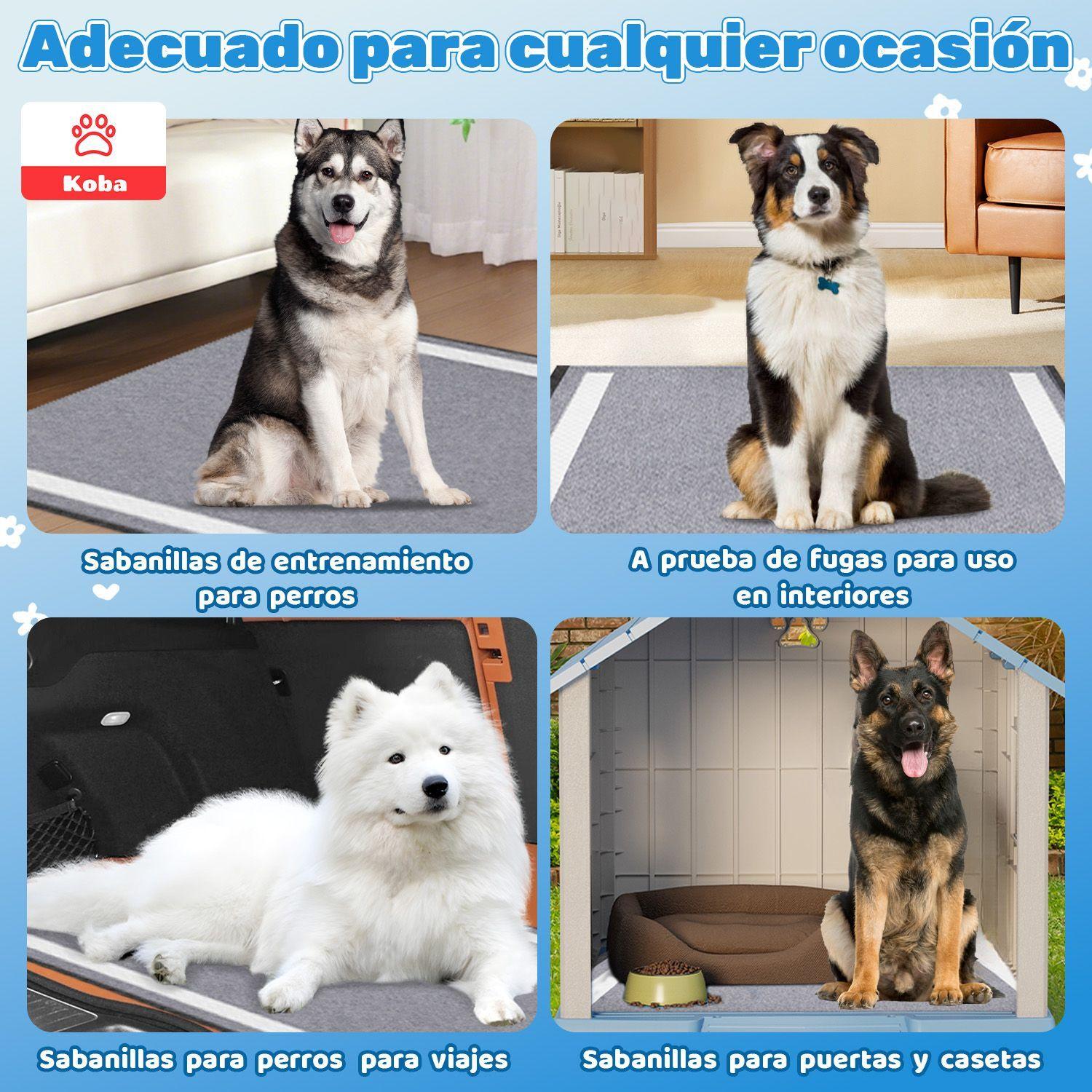 30 Panales Perro Sabanillas Entrenamiento De Carbon 60x90cm-2