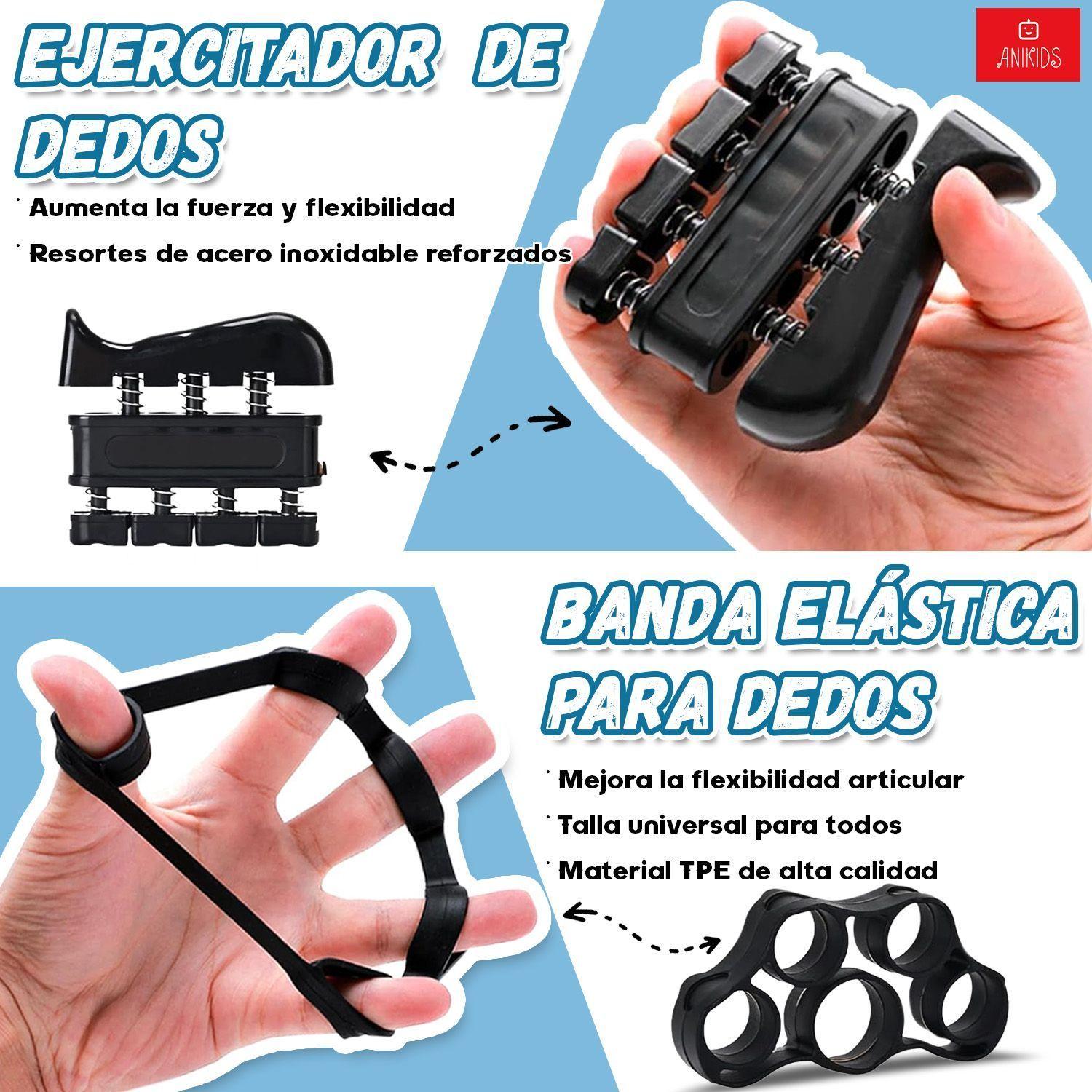 Set 5 En 1 Hand Grip Ejercitador Mano Y Antebrazo 5 60 Kg-2