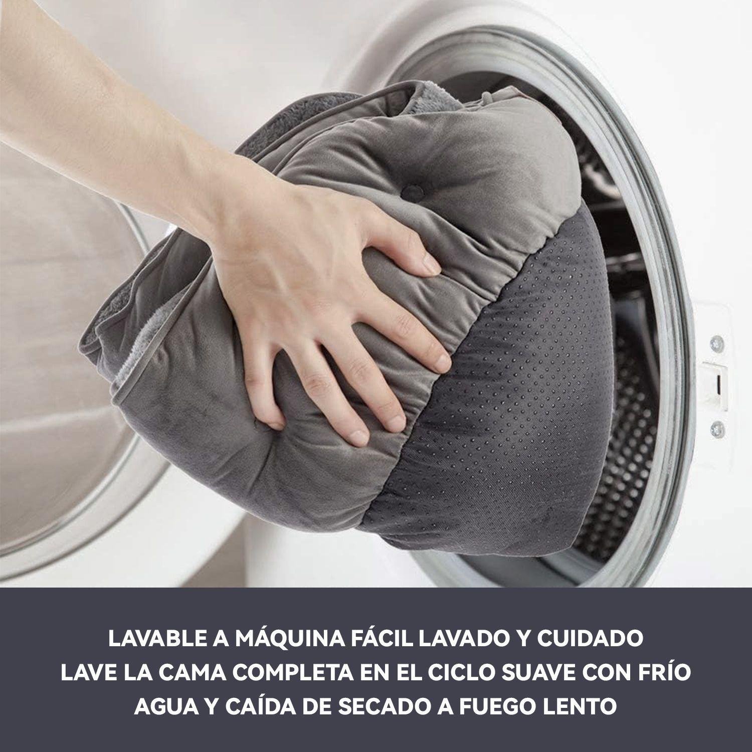 Cama Antiestres Para Perro Gato Con Cojin Reversible 60x53cm-2