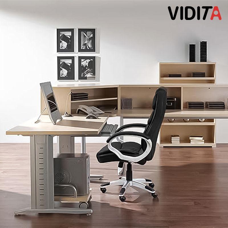 Silla Emilio premium Escritorio Ejecutiva Oficina Cuero Pu-4