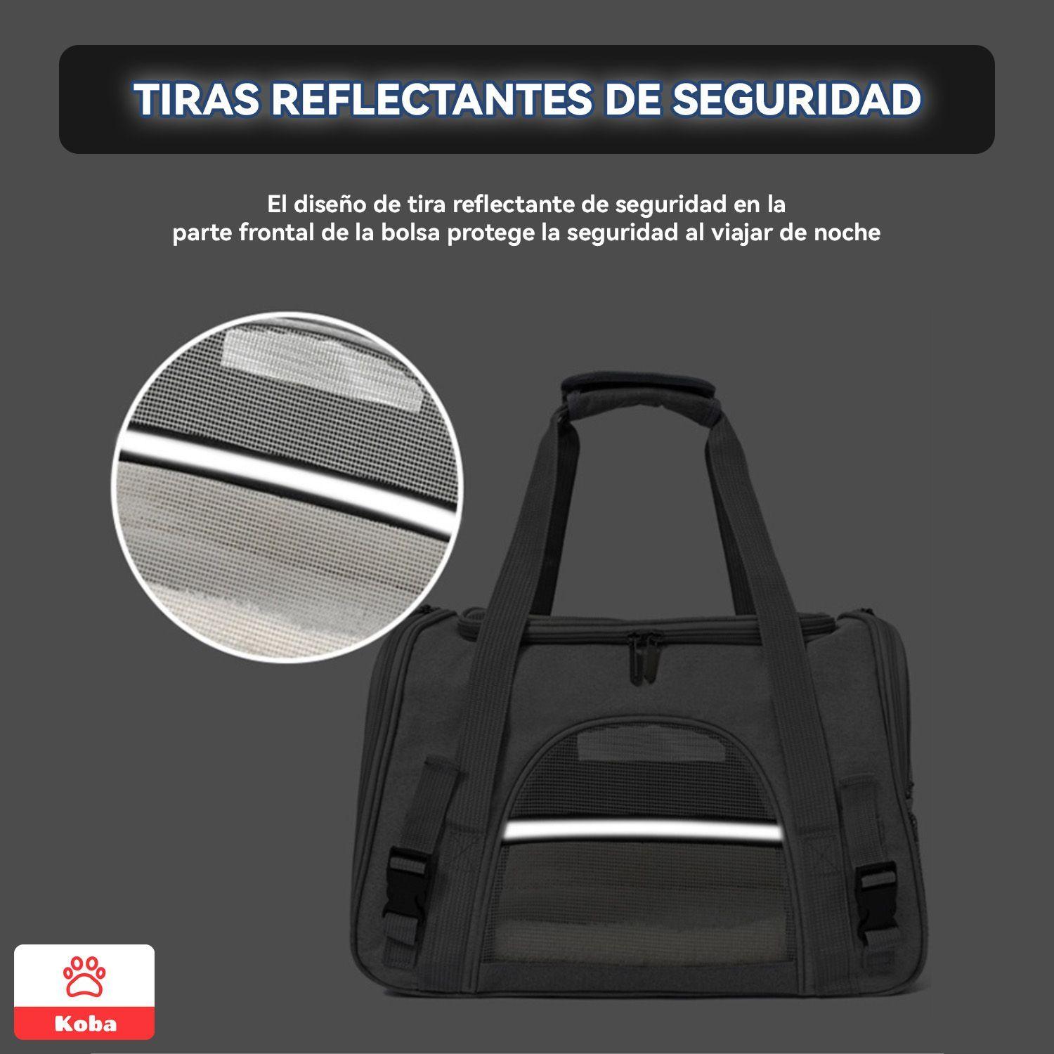Bolso Transportador Mascota Gato Michi Portatil Con Alfombra-6