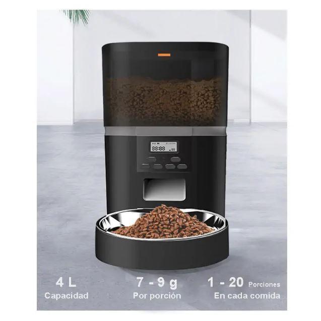 Dispensador automático de alimento para perros y gatos-2