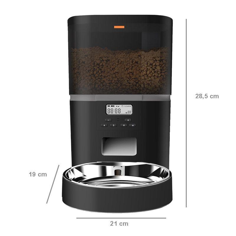 Dispensador automático de alimento para perros y gatos-1