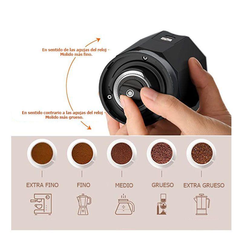 Molinillo Moledor De Café Recargable Usb C-4