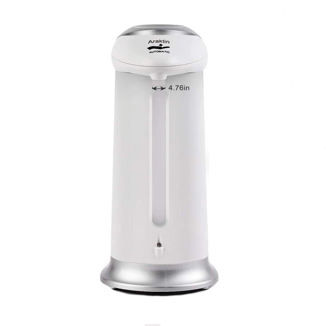 Dispensador automático de jabón alcohol gel sin contacto 400ml-1