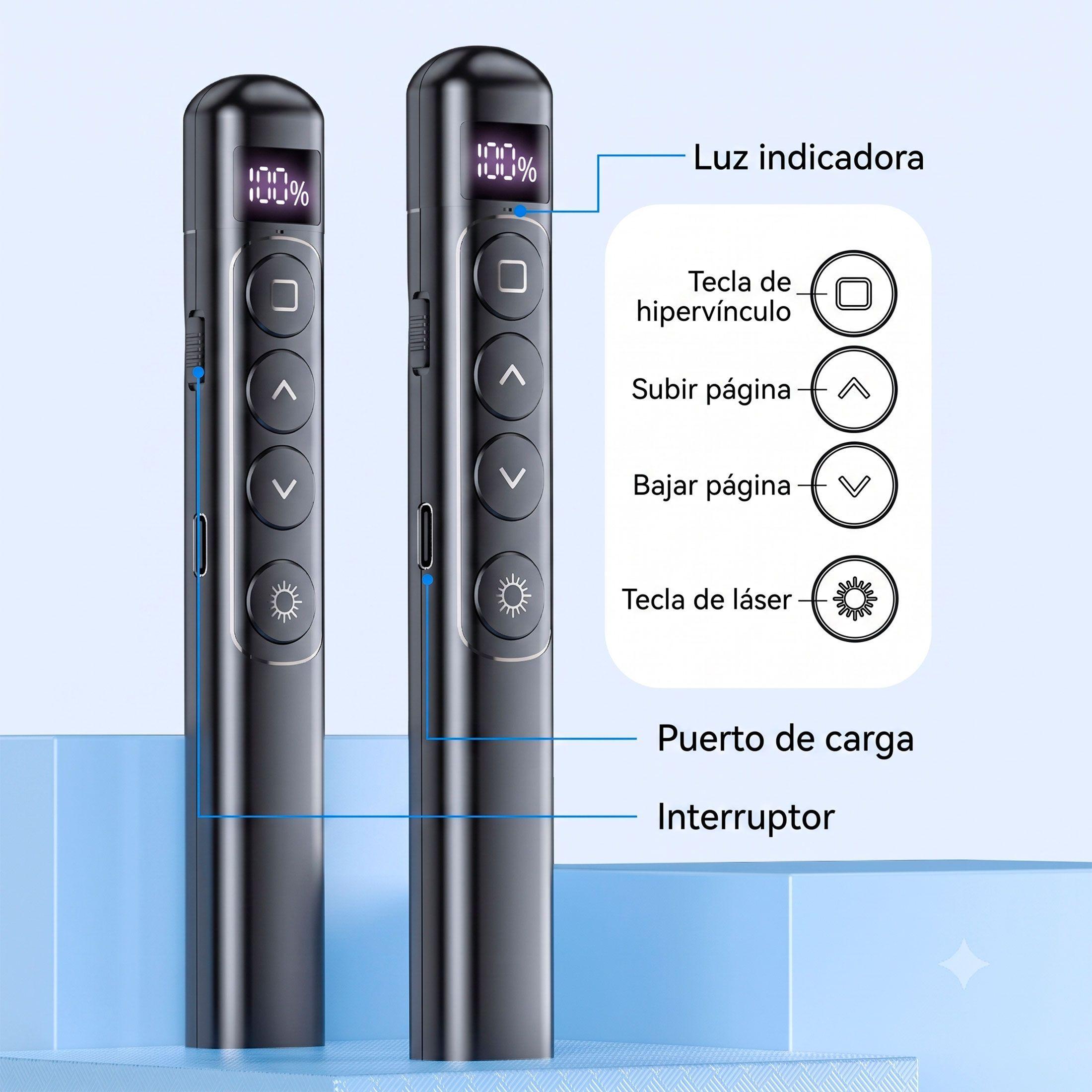 Presentador Puntero L ser Powerpoint Diapositivas Usb c-4