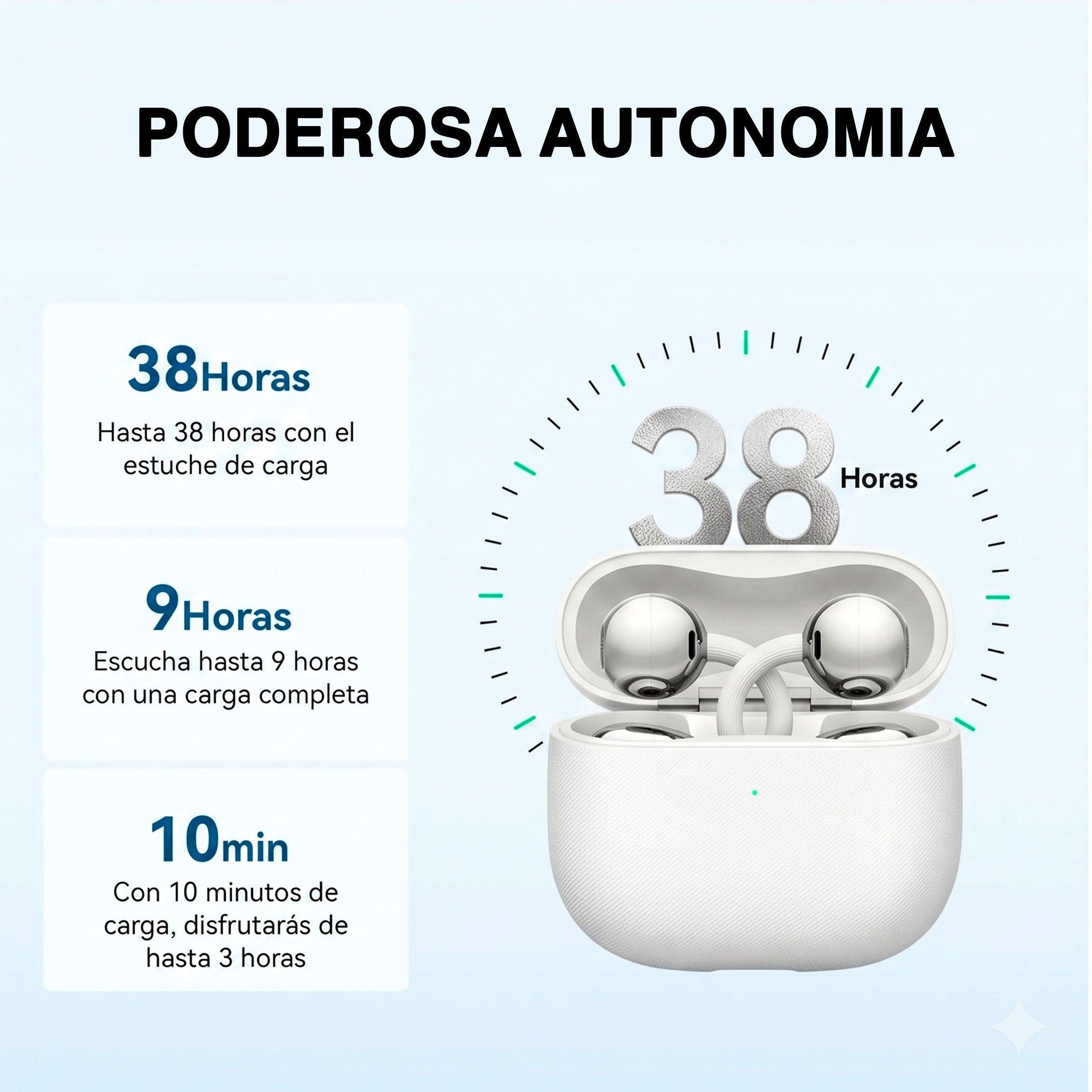 Audifonos Bluetooth Blanco Traductores De 130 Idiomas-3