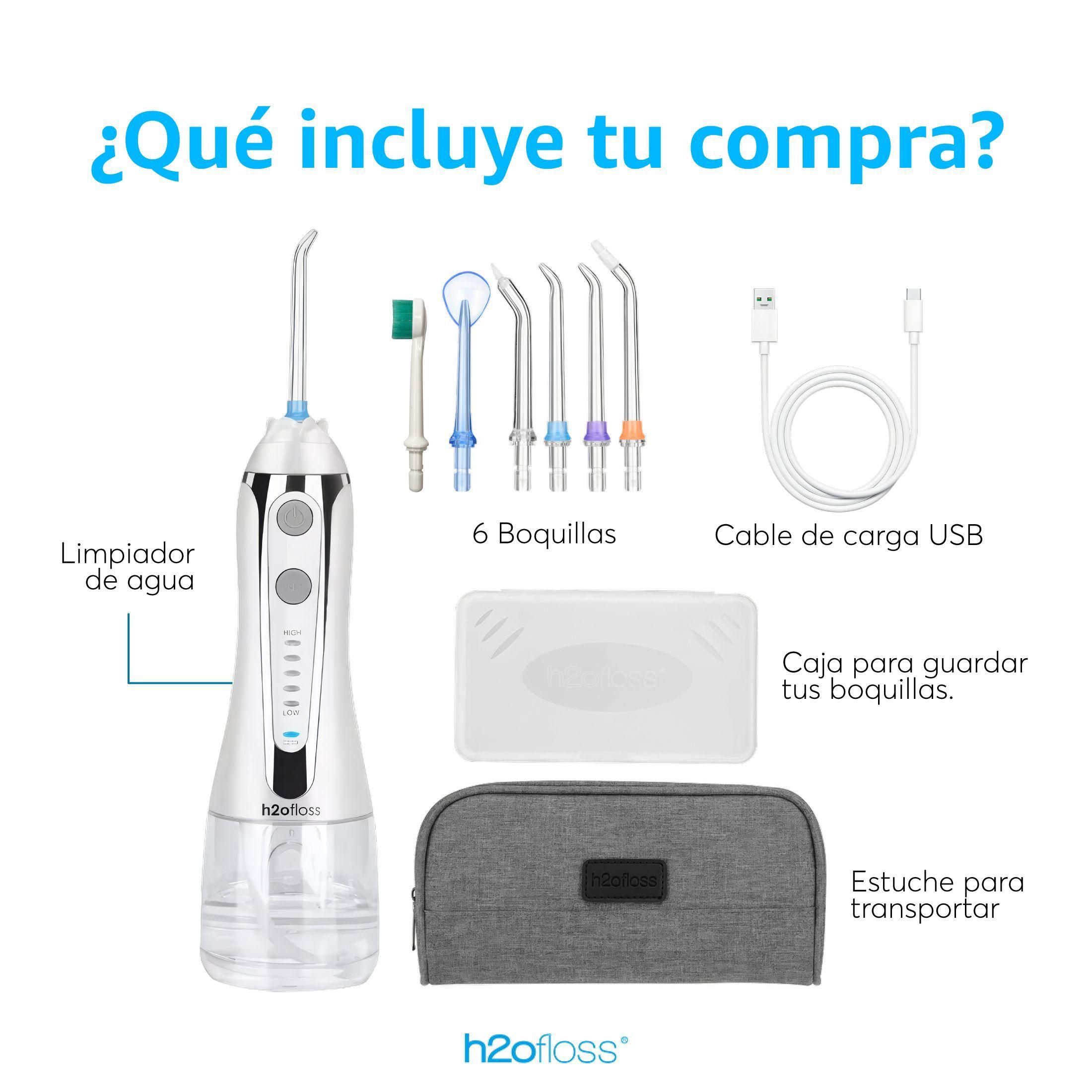 Irrigador Dental Limpieza Bucal H2ofloss Irrigador Bucal-6