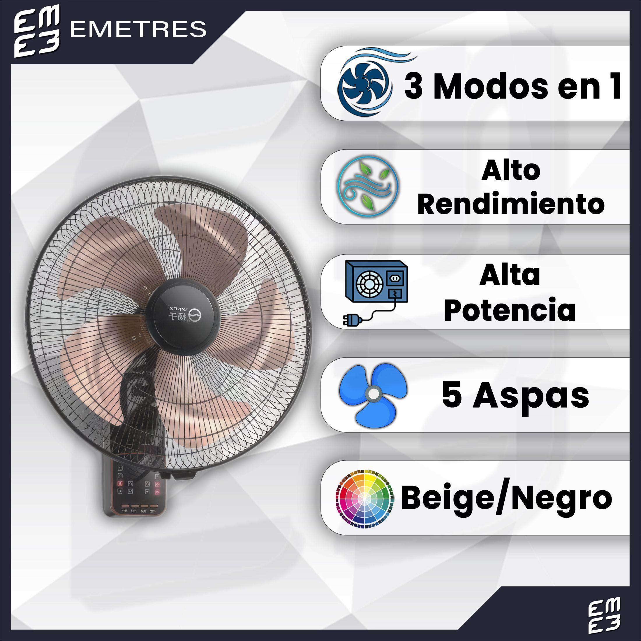 Ventilador De Pared Con Control Remoto Yangzi-1
