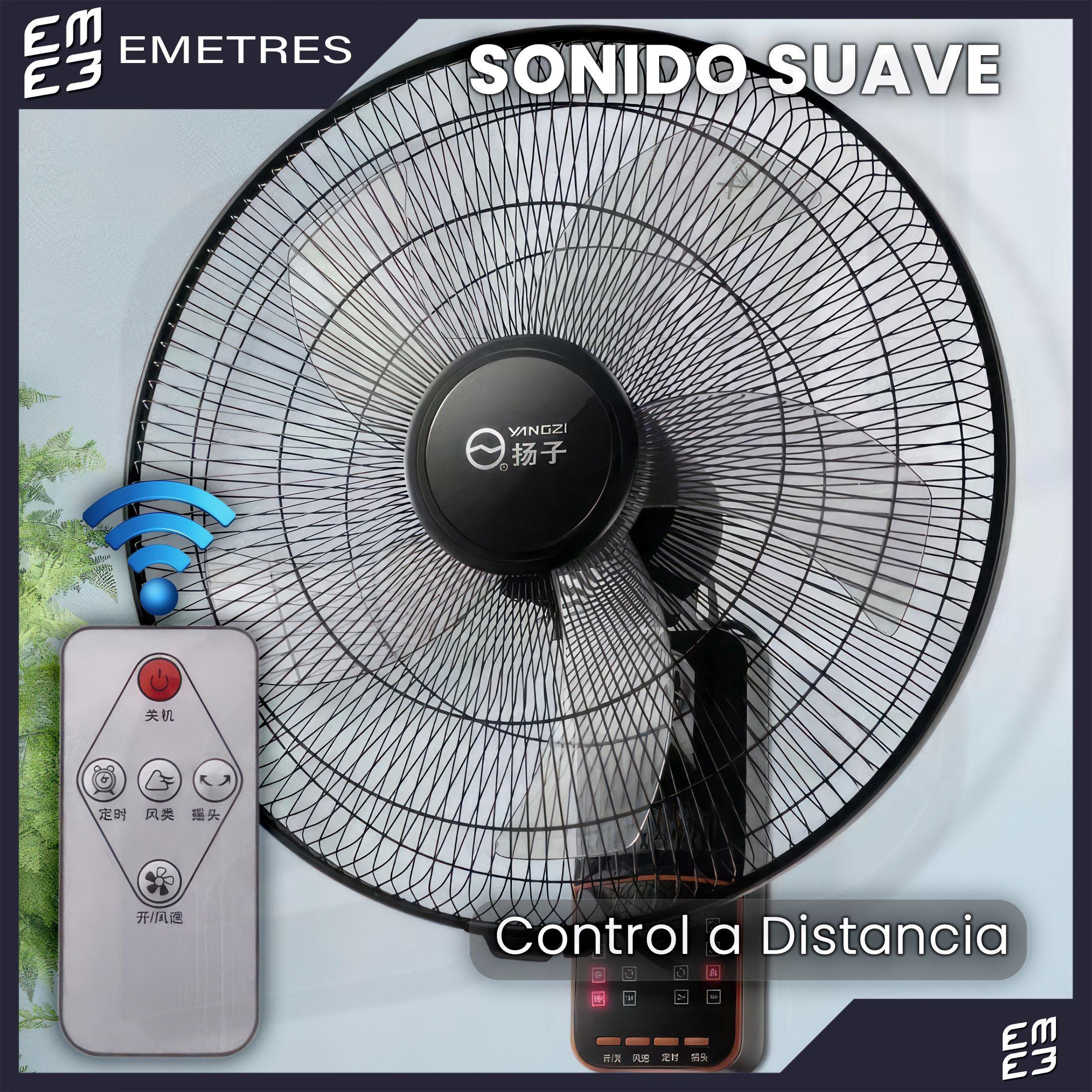 Ventilador De Pared Con Control Remoto Yangzi-5