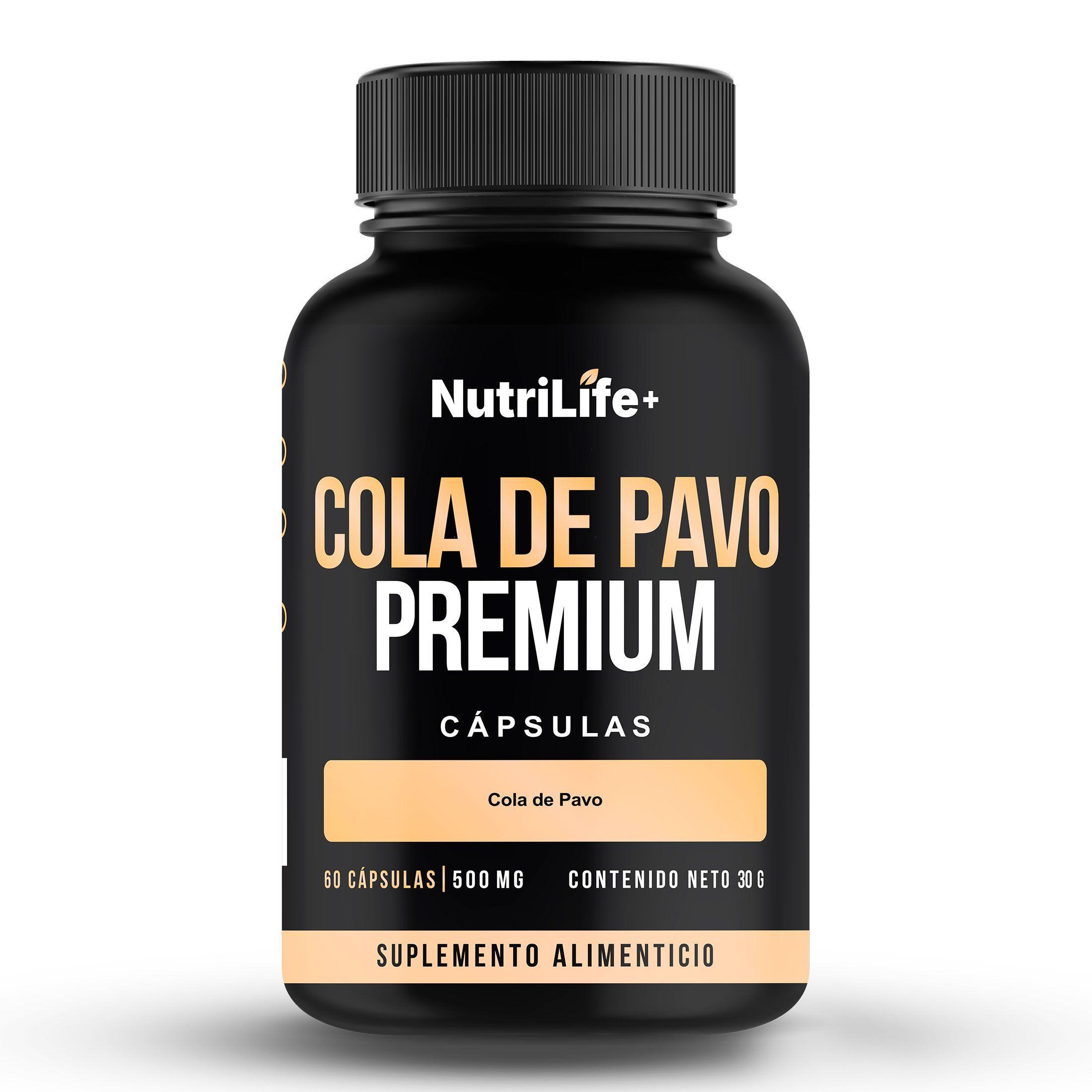 Cola De Pavo Mushroom 500mg 60 Capsulas 500mg Nutrilife+ Sin Sabor Bienestar-0