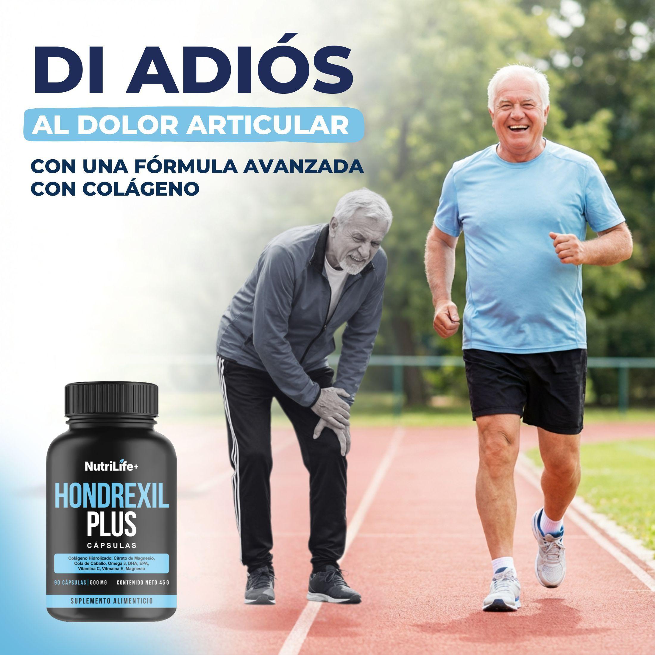 Pack 2 Hondrexil Plus 180 Capsulas Articulaciones Nutrilife+  500mg-4