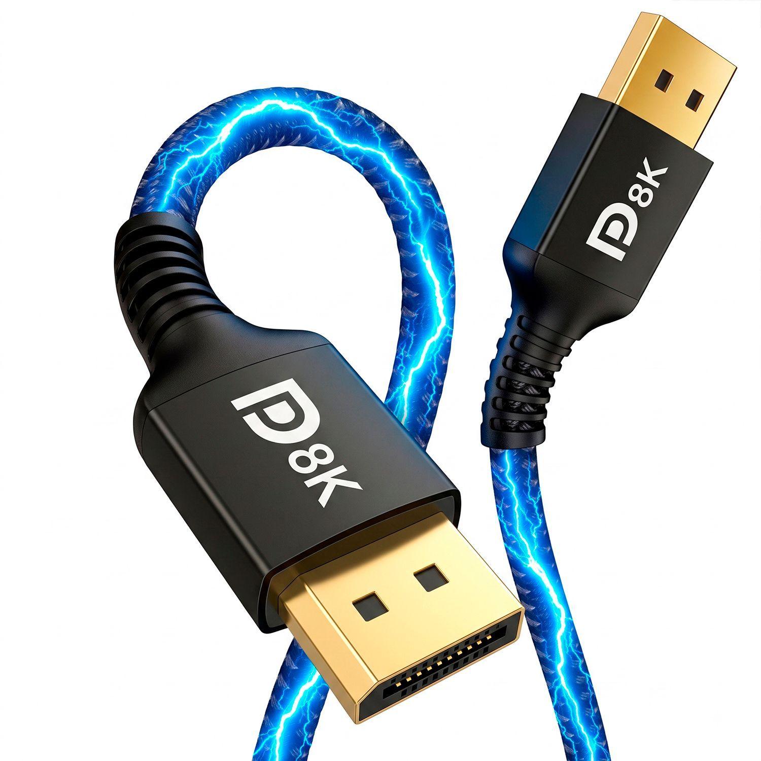 Cable Dp DisplayPort A DisplayPort 8K 2Metros 240Hz-0
