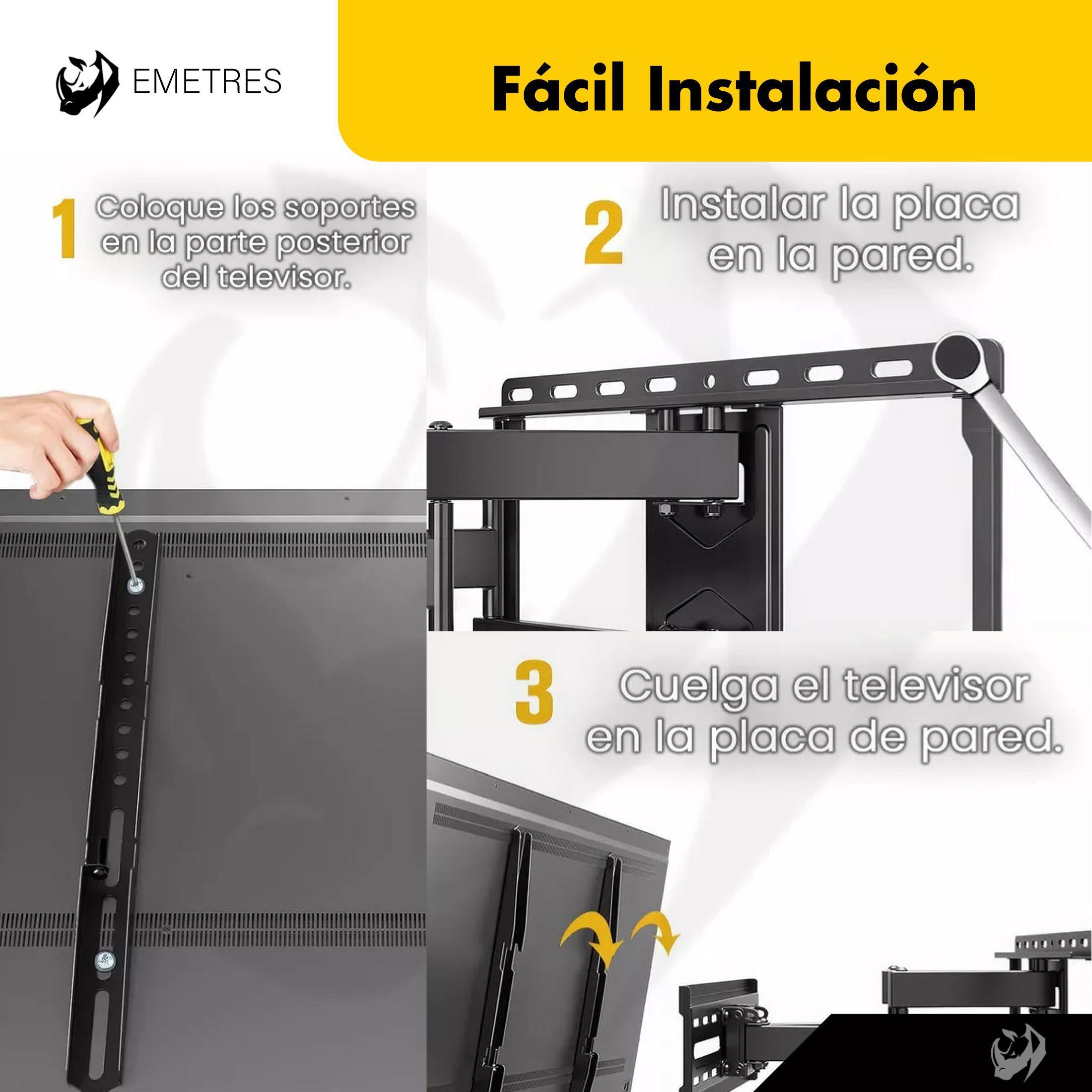 Soporte Televisor Pared De 37 A 70 Base Para Televisor-7