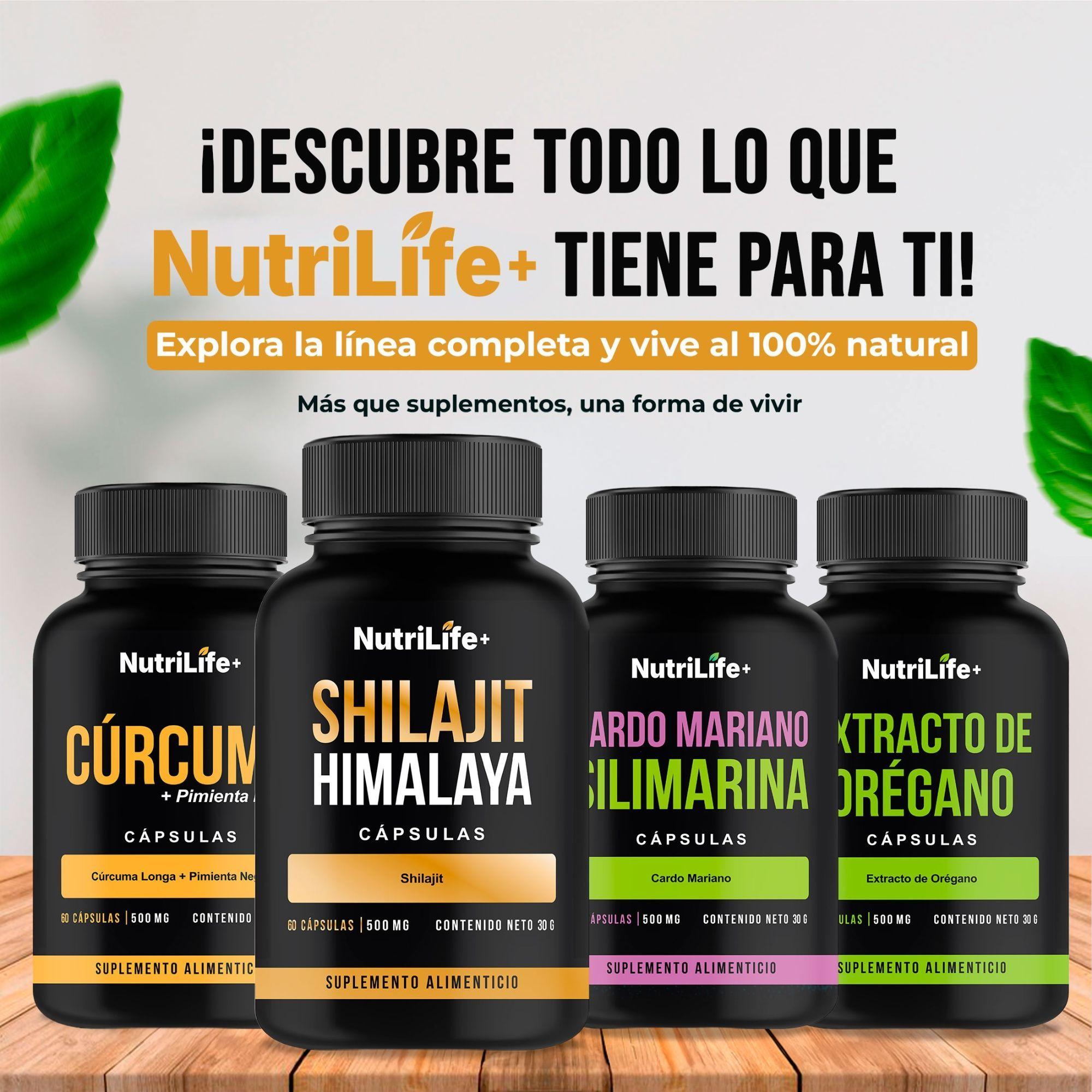 Shilajit En C psulas Nutrilife Suplemento Antienvejecimiento Natural-7