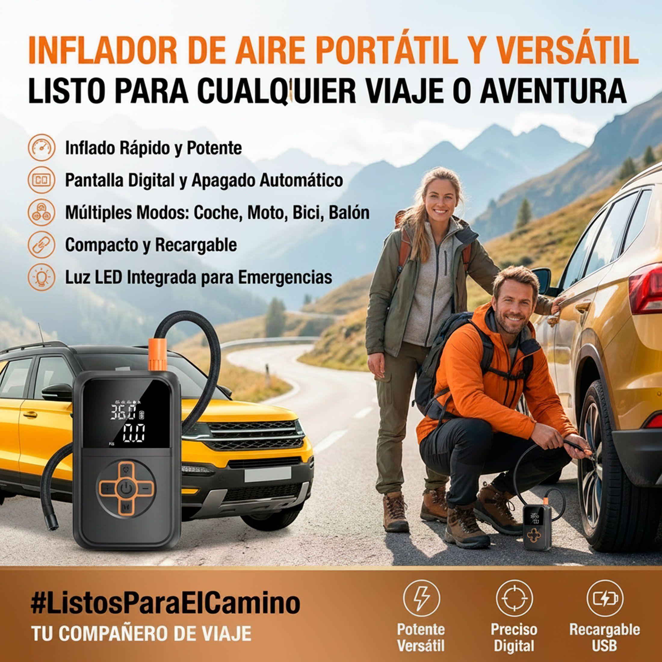 Inflador De Ruedas Portatil Emetres Neumaticos Moto Bicicleta Balones-8