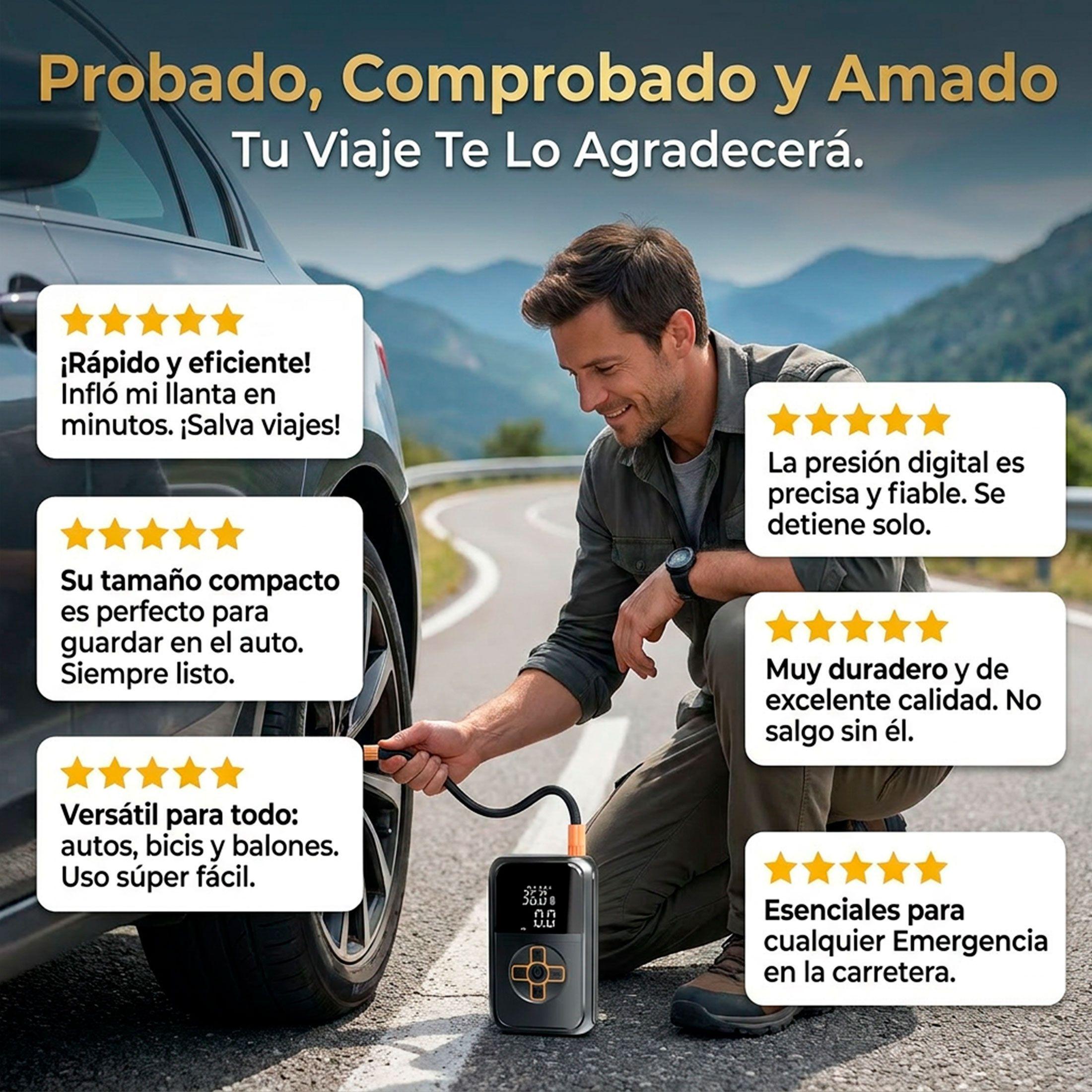 Inflador De Ruedas Portatil Emetres Neumaticos Moto Bicicleta Balones-9