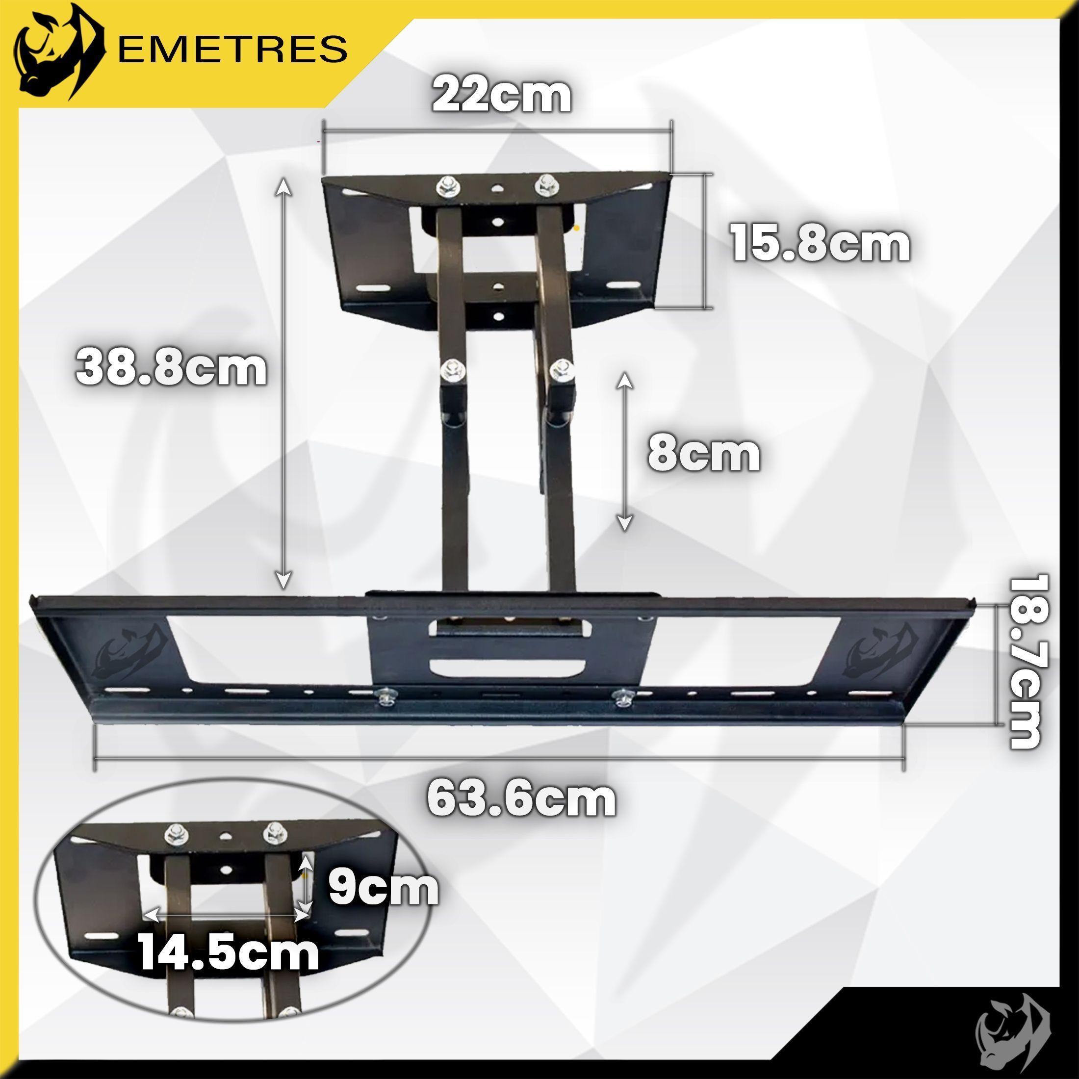 Soporte Para Tv Doble Brazo 30'' Hasta 70'' Base Pantallas Soportes Tv -2