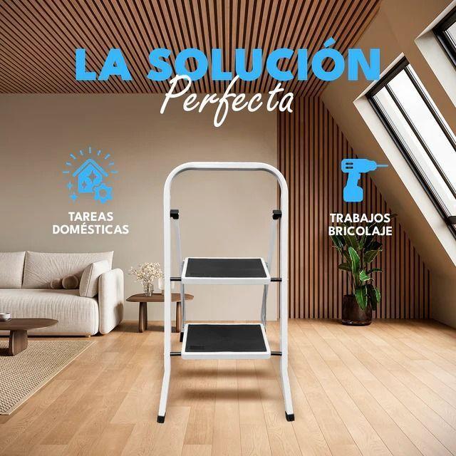 La Escalera Metálica de 2 Peldaños-4