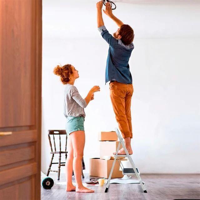 La Escalera Metálica de 2 Peldaños-7